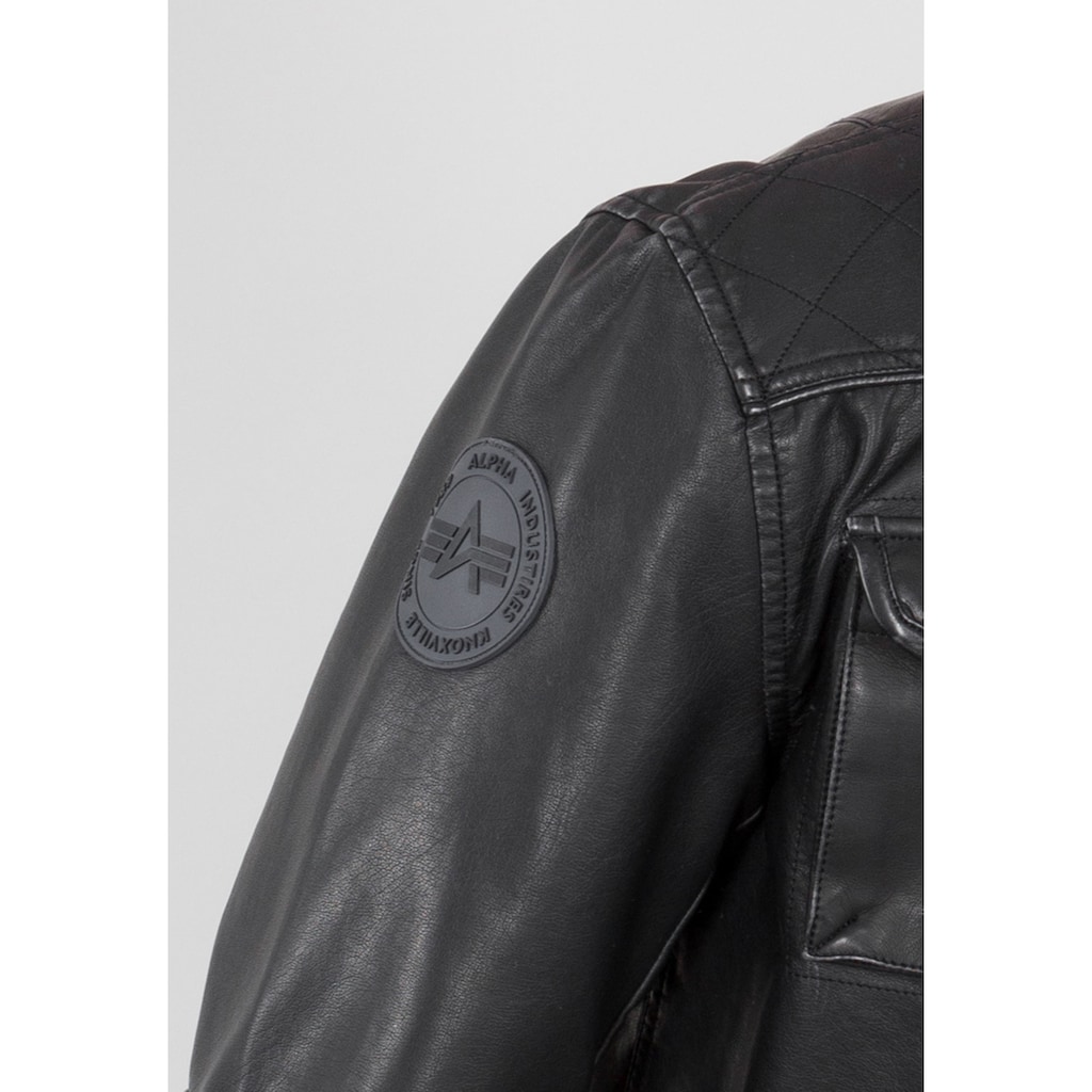 Alpha Industries Lederjacke »ALPHA INDUSTRIES Men - Leather & Faux Jackets Air Racer«