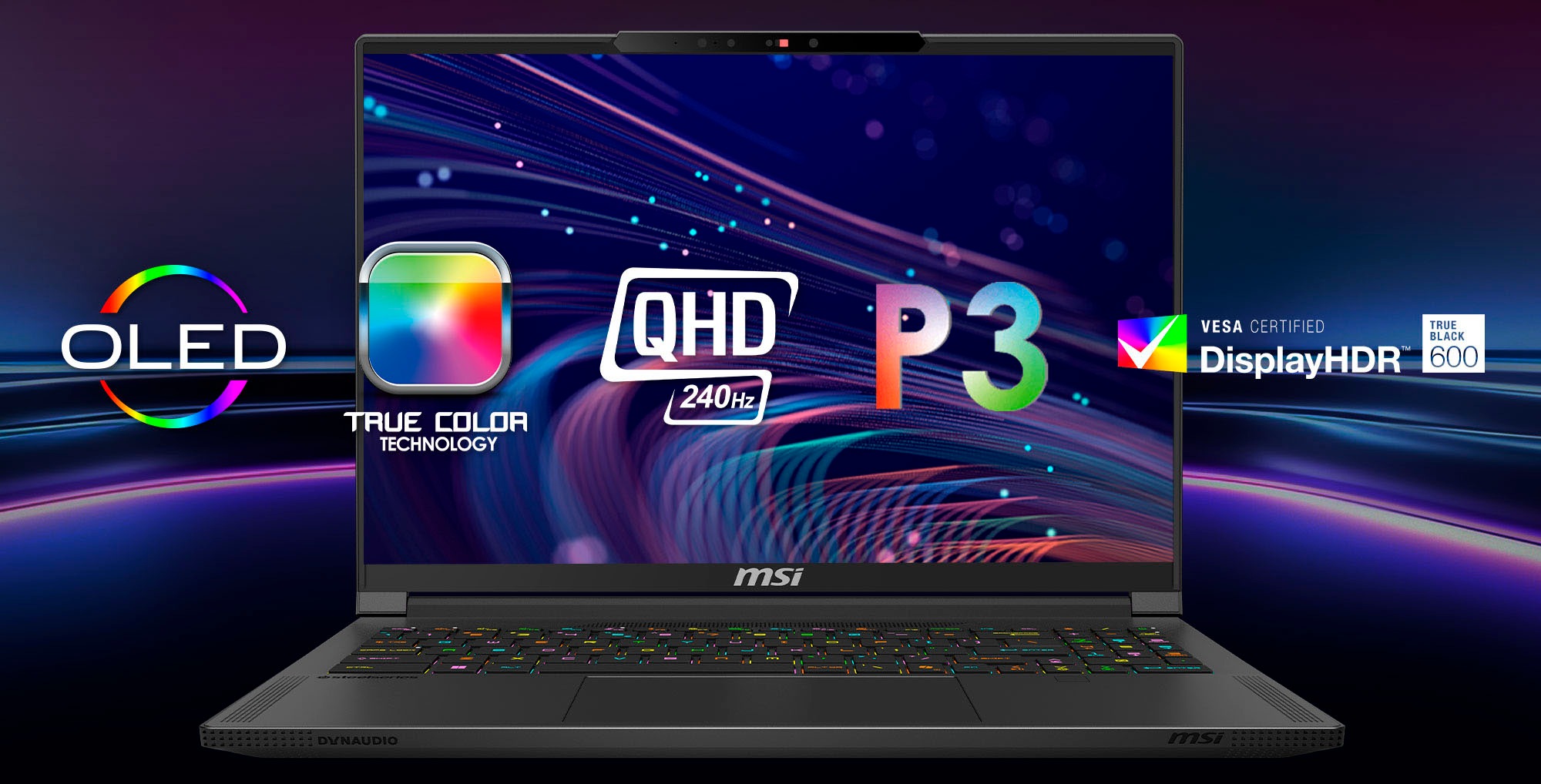 MSI Gaming-Notebook »Stealth A16 AI+ A3XWHG-044«, 40,7 cm, / 16 Zoll, AMD, Ryzen™ AI 9, GeForce® RTX 5070 Ti, 2000 GB SSD
