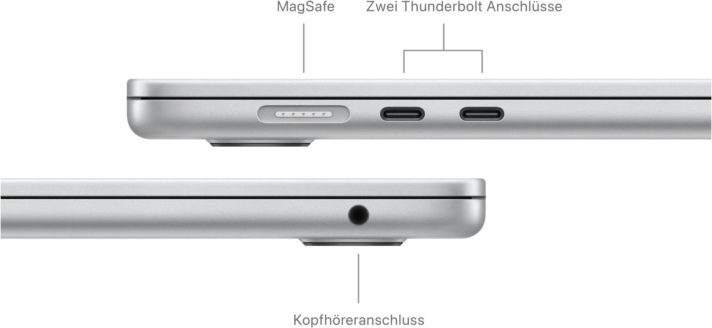 Apple Notebook »MacBook Air 15''CTO«, 38,91 cm, / 15,3 Zoll, Apple, M3, 10-Core GPU, 512 GB SSD