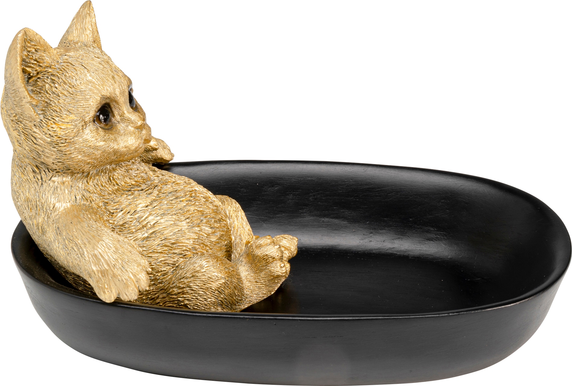 Kare Design Schale »Bathing Cat 20cm« aus Polyresin (Kunststein) aus Polyresin
