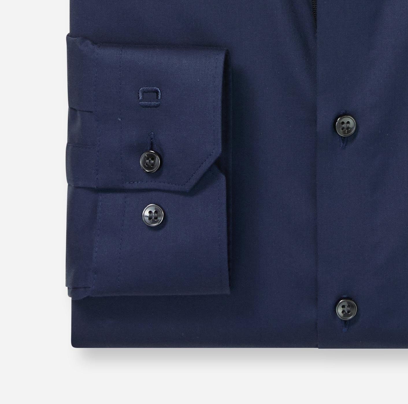 OLYMP Langarmhemd »No. Six« Businesshemd, super slim, Royal-Kentkragen, unifarben