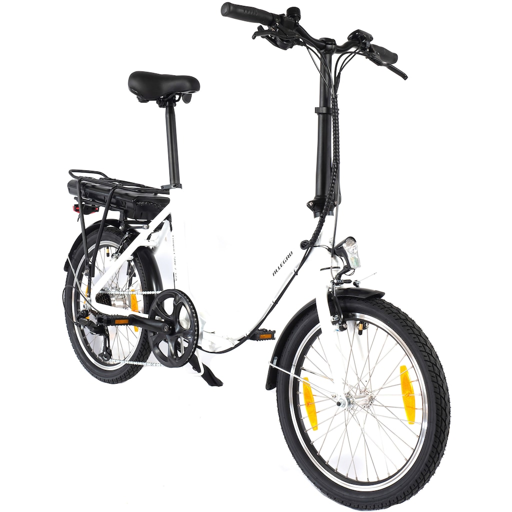 ALLEGRO E-Bike »Compact SUV 7 374«, 7 Gang, microSHIFT, Heckmotor 250 W