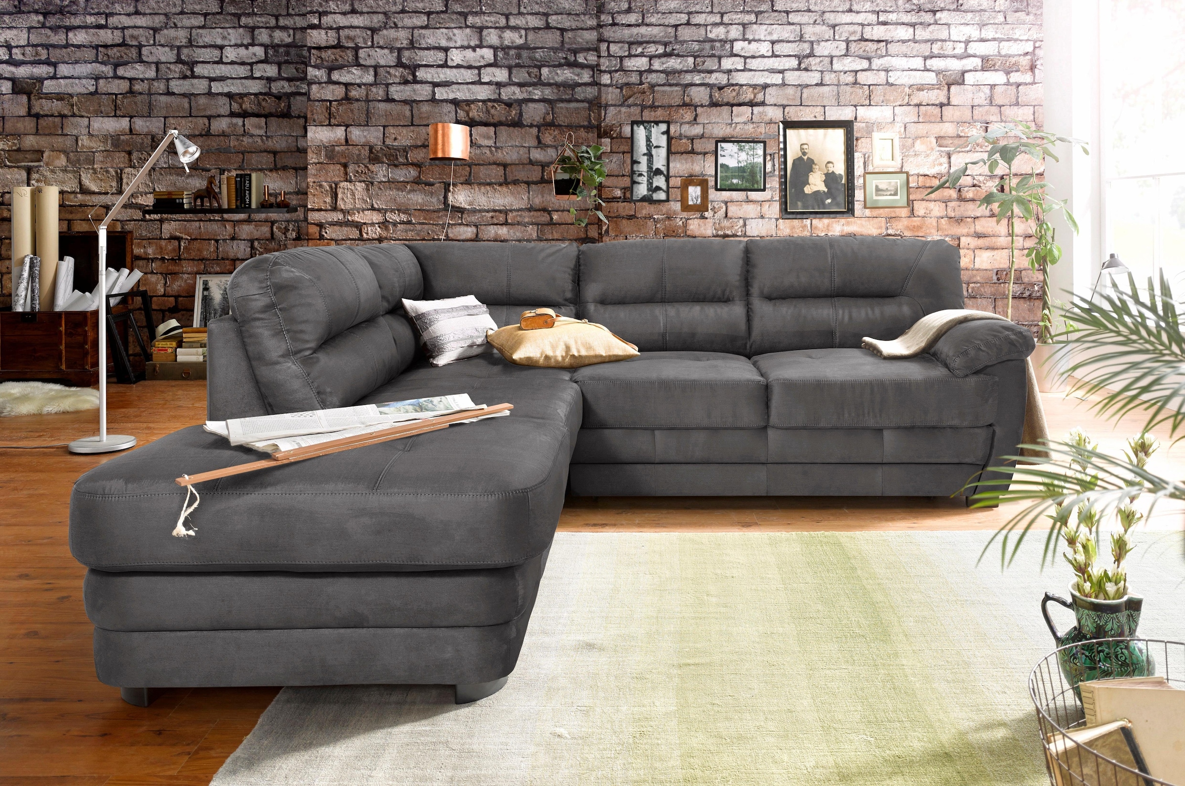 COTTA Polstergarnitur »Royale L-Form«, (Set), Set bestehend aus: Ecksofa & günstig online kaufen