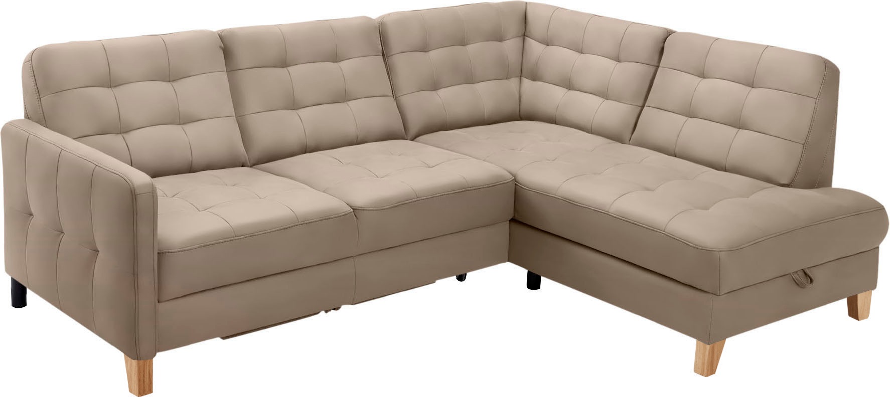 exxpo - sofa fashion Ecksofa »Elio, kompakt und komfortabel, bequem, zeitlo günstig online kaufen