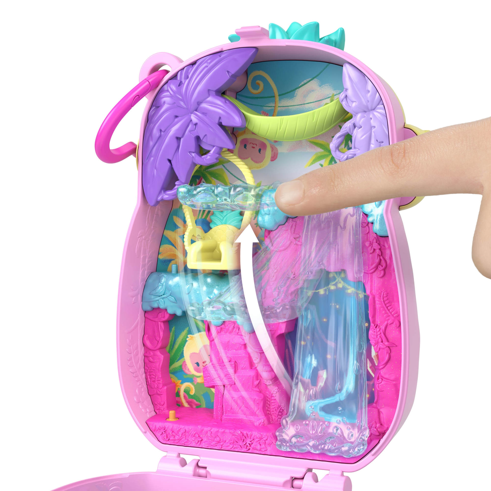Polly Pocket Spielwelt »Ananas Äffchen Schatulle«
