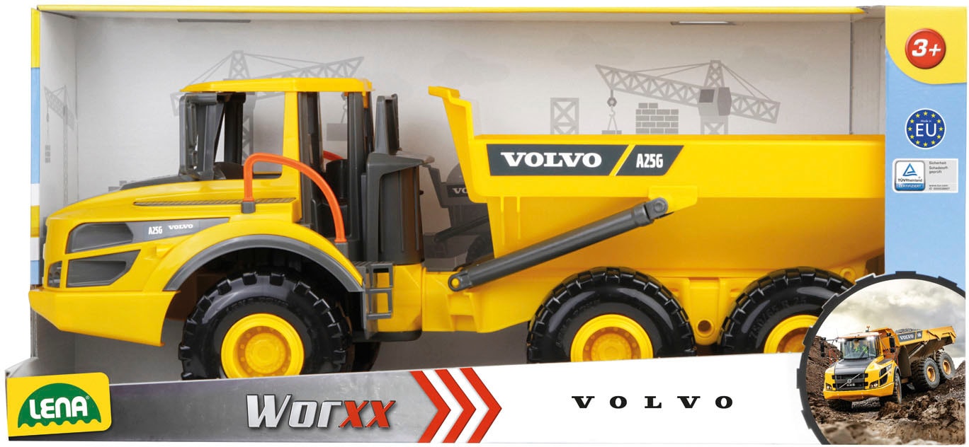 Lena® Spielzeug-Kipper »WORXX Knickgelenkkipper Volvo A25G« Made in Europe