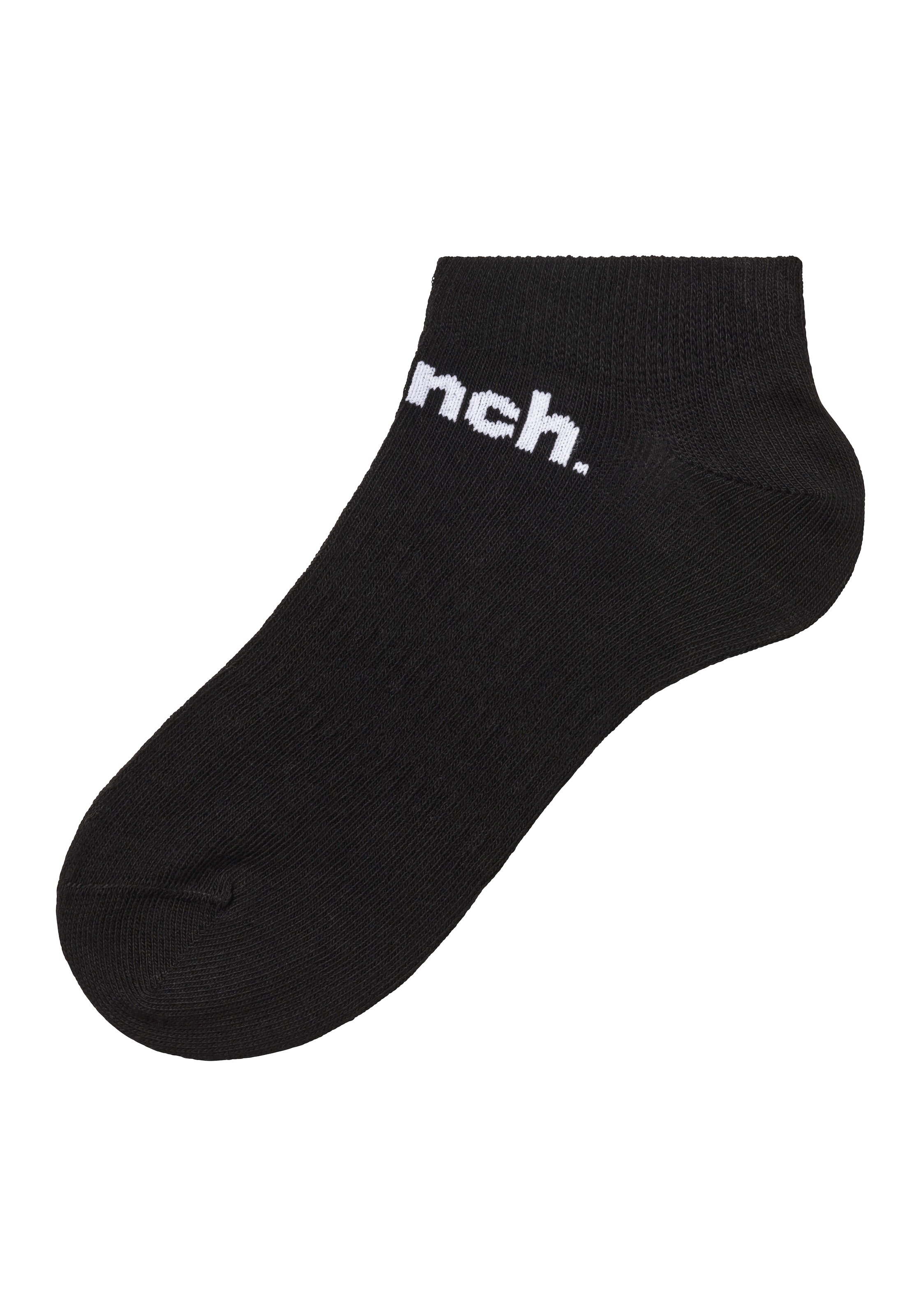 Bench. Sportsocken, (Packung, 6 Paar), Sneakersocken mit klassischem Logoschriftzug