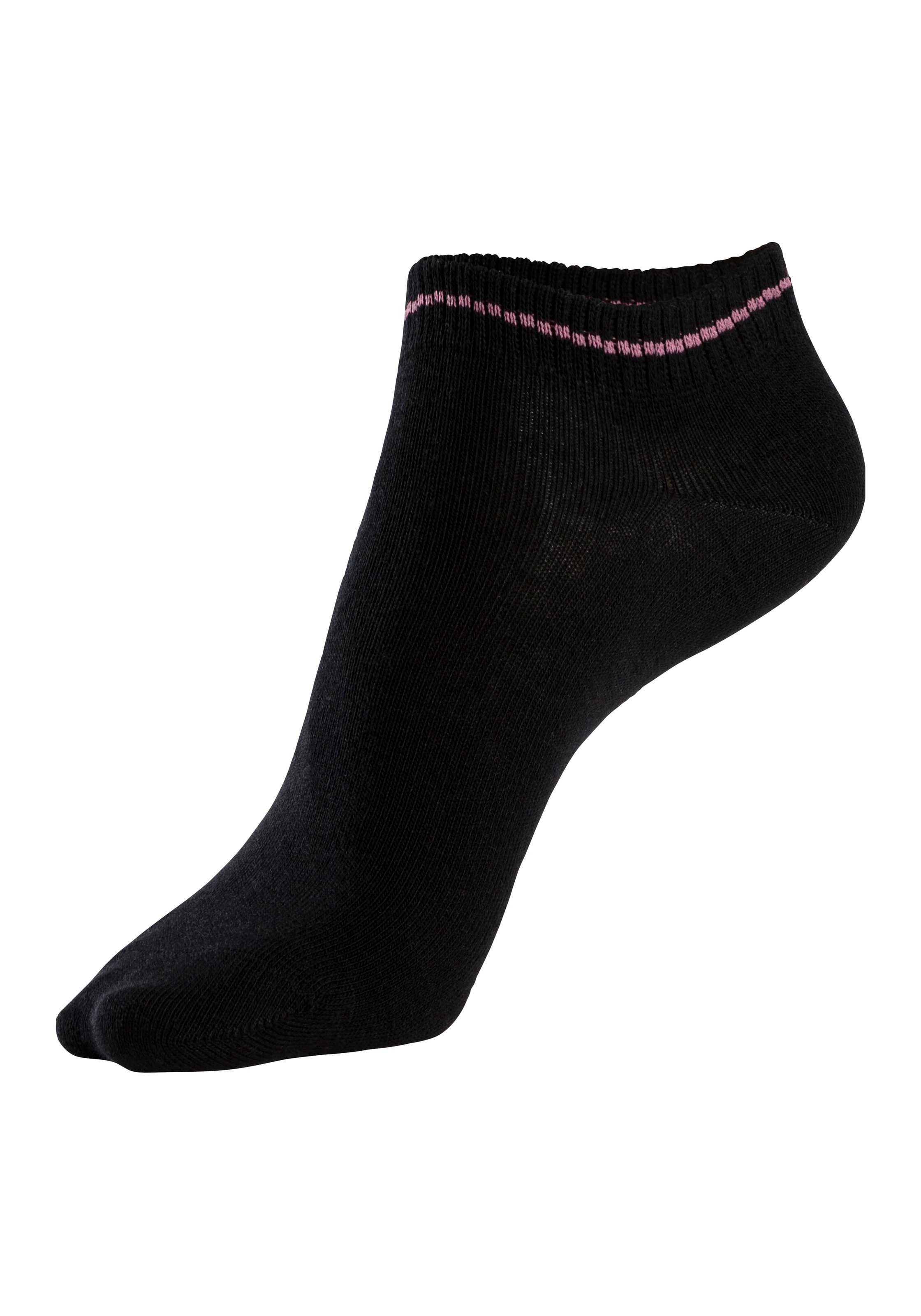 Bench. Sneakersocken, (Packung, 6 Paar), mit unterschiedlichen Designs