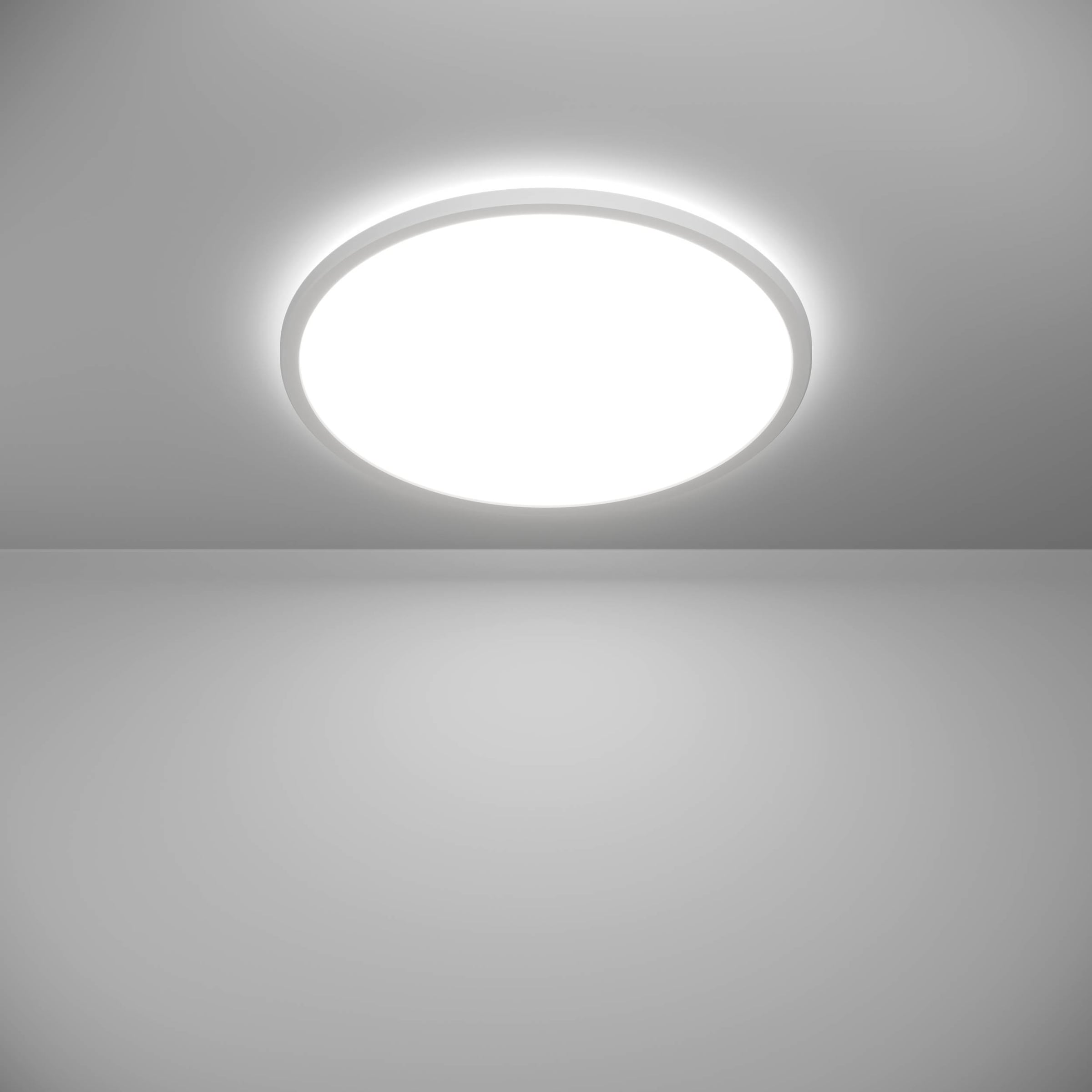EGLO Deckenleuchte »Rovito Deckenlampe, Deckenbeleuchtung, Badlampe, Kunststoff, IP44« LED-Modul 1 Stk. Kaltweiß | Neutralweiß | Warmweiß