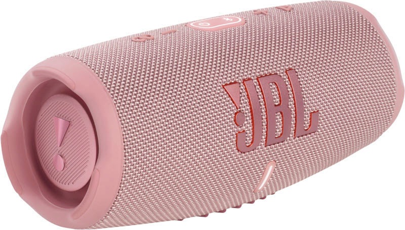 JBL Bluetooth-Lautsprecher »Charge 5 Portabler« (Bluetooth 40 W) wasserdicht pink Durchstarten mit der integrierten Powerbank