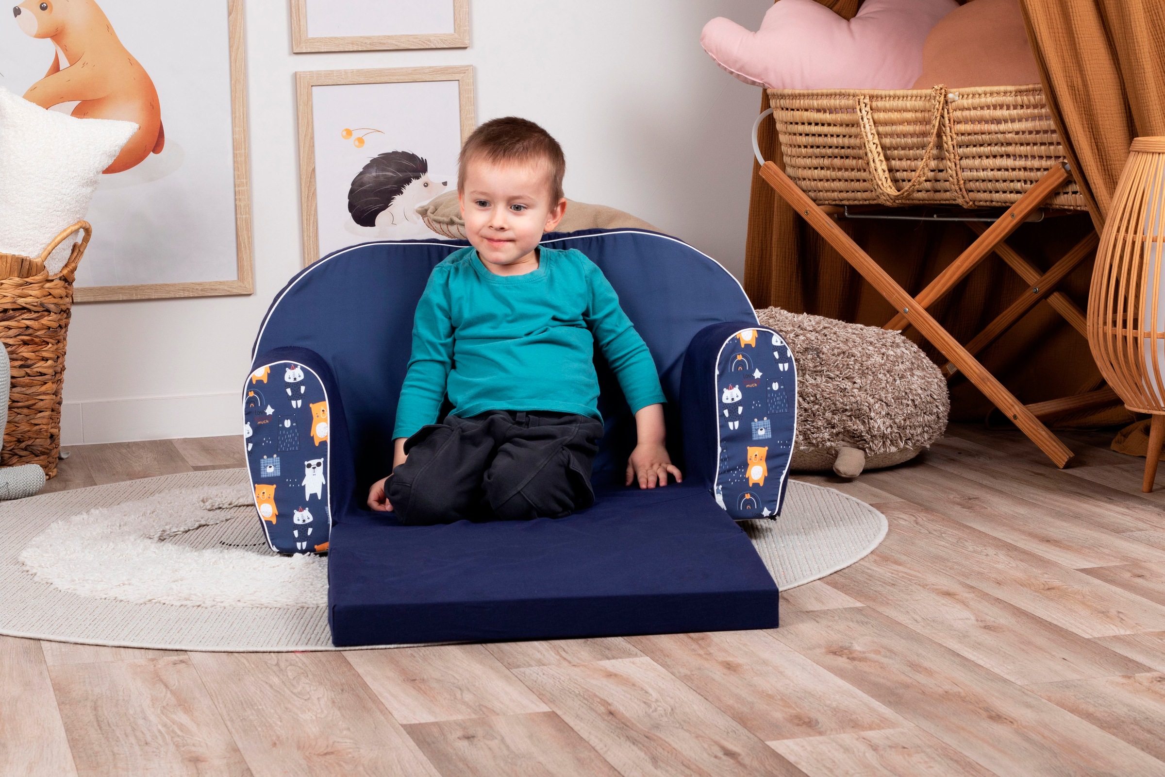 Knorrtoys® Sofa »Pretty bear«, für Kinder; Made in Europe