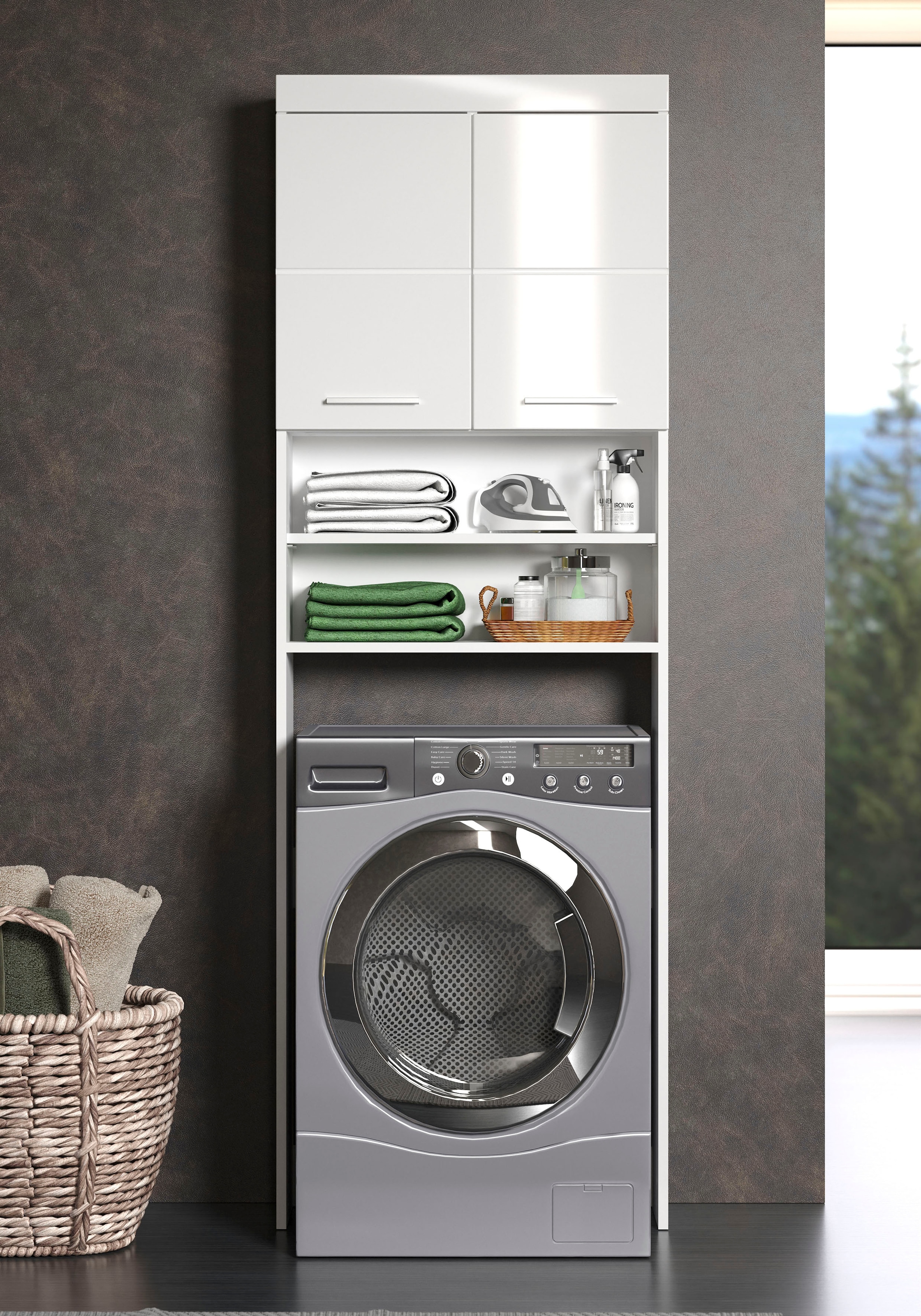 Waschmaschinen cm, 187 online INOSIGN Höhe Waschmaschinenumbauschrank 60 für »Avena«, Nische kaufen cm Breite