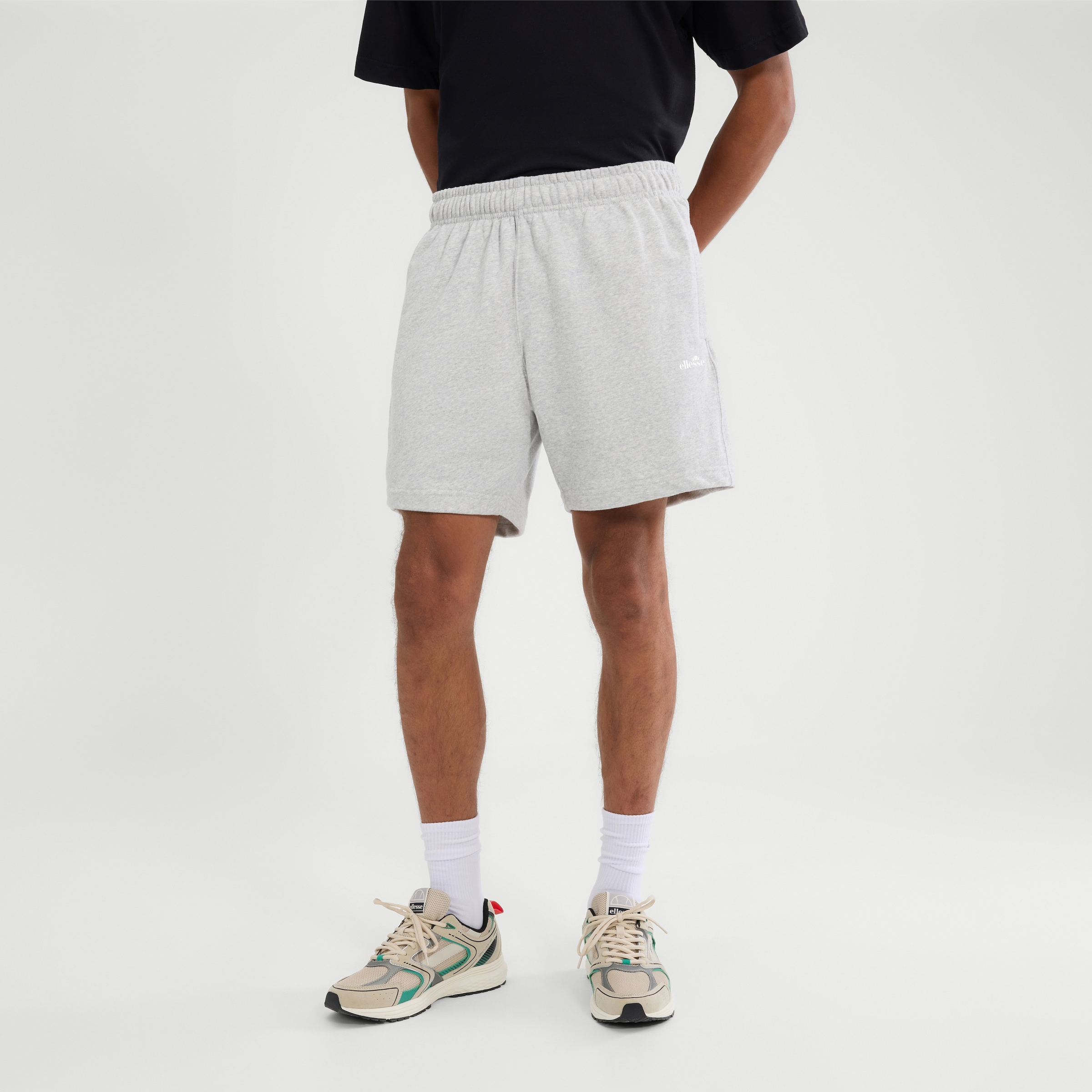 Ellesse Sweatshorts »ZANICA SHORT«  für Erwachsene, mit Gummizug, aus Baumwolle und Polyester