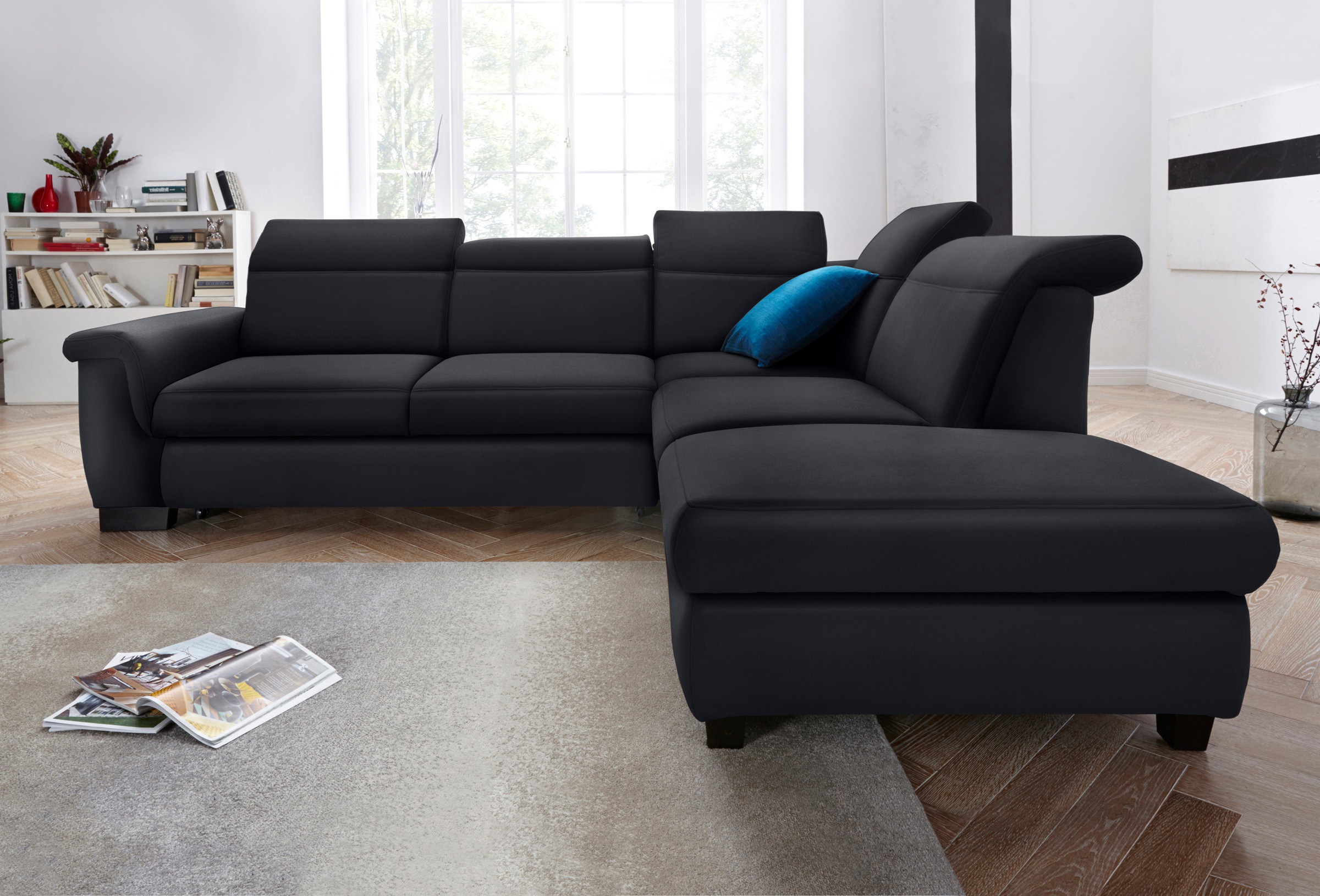 DOMO collection Ecksofa »Sully komfortables Sofa, L-Form«, wahlweise mit Be günstig online kaufen