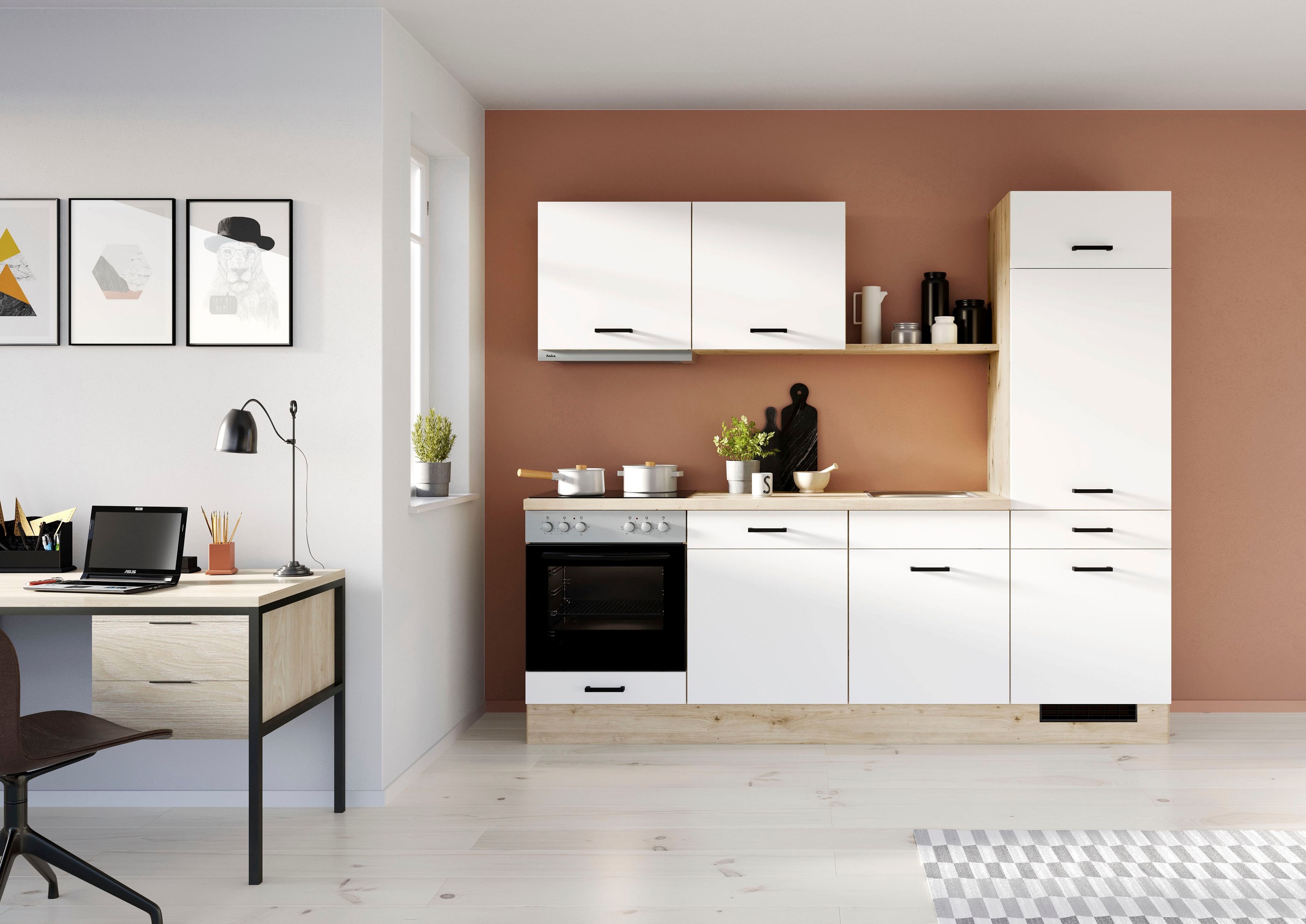IMPULS KÜCHEN Küche »"Porto", Ausrichtung wählbar, Schubkästen mit Soft-Clo günstig online kaufen