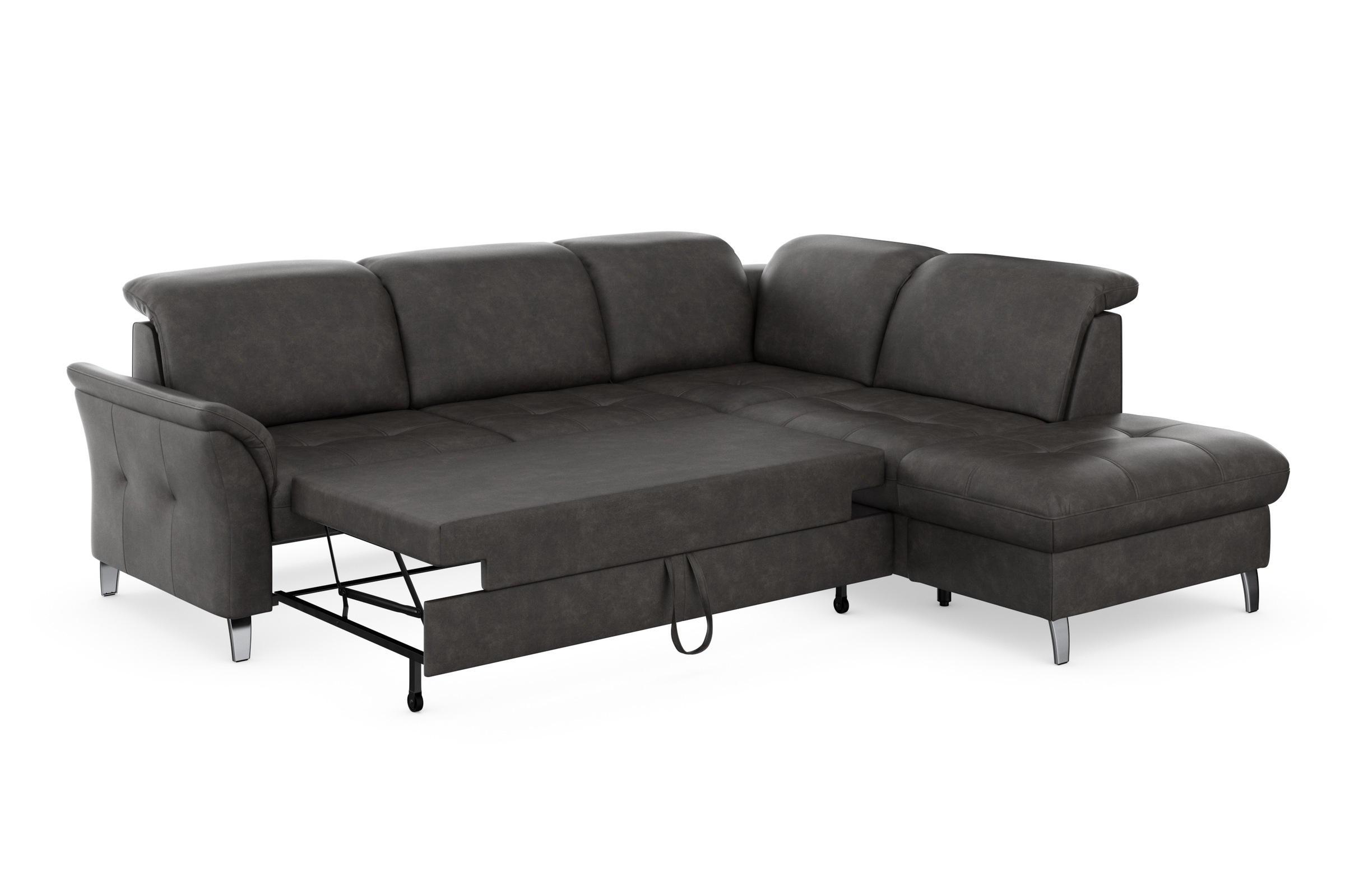 sit&more Ecksofa »Maggiore L-Form«, wahlweise mit Kopfteilverstellung, Bettfunktion und Stauraum
