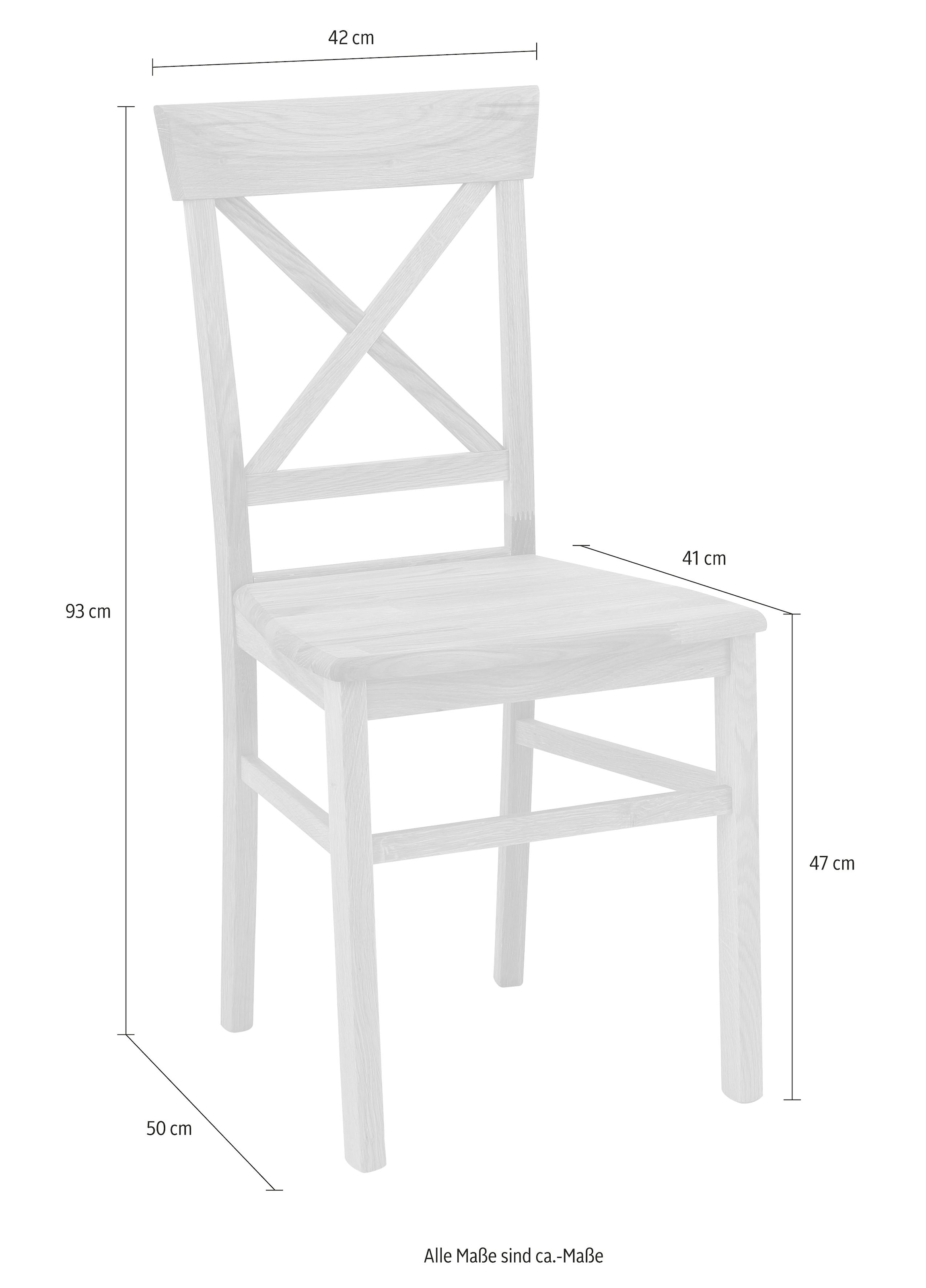 andas Esszimmerstuhl »Tatra TOPSELLER«, (Set), 6 St., Holzstuhl im 2er, 4er oder 6er-Set, Küchenstuhl Landhaus