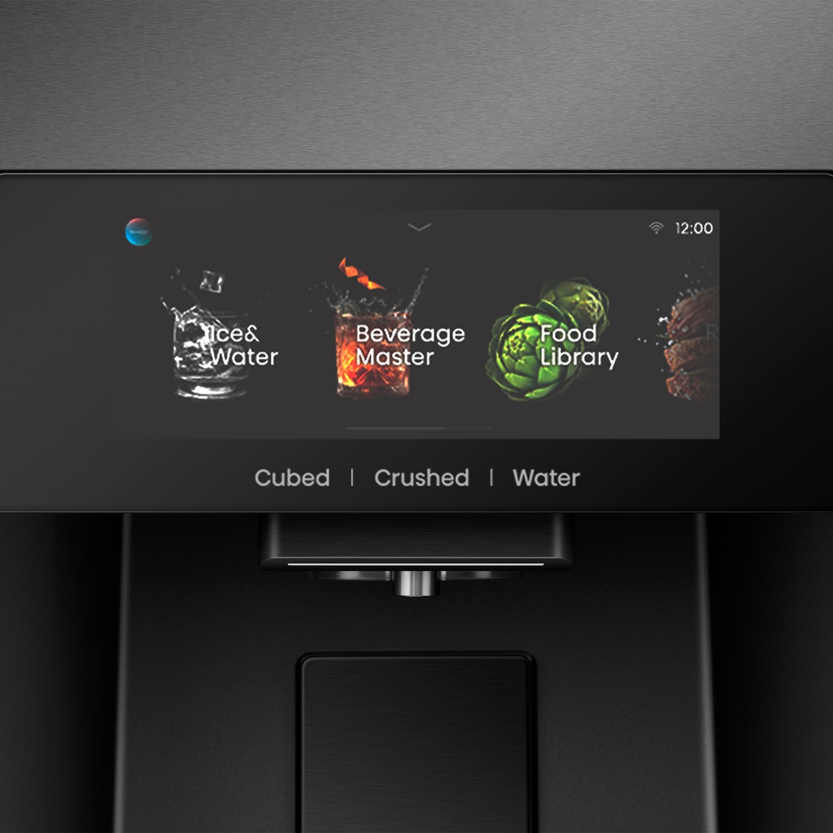 Hisense Multi Door »RQ600P7SKE« 179 cm hoch 91,4 cm breit PureViewDoor - immer sehen was im Kühlschrank ist