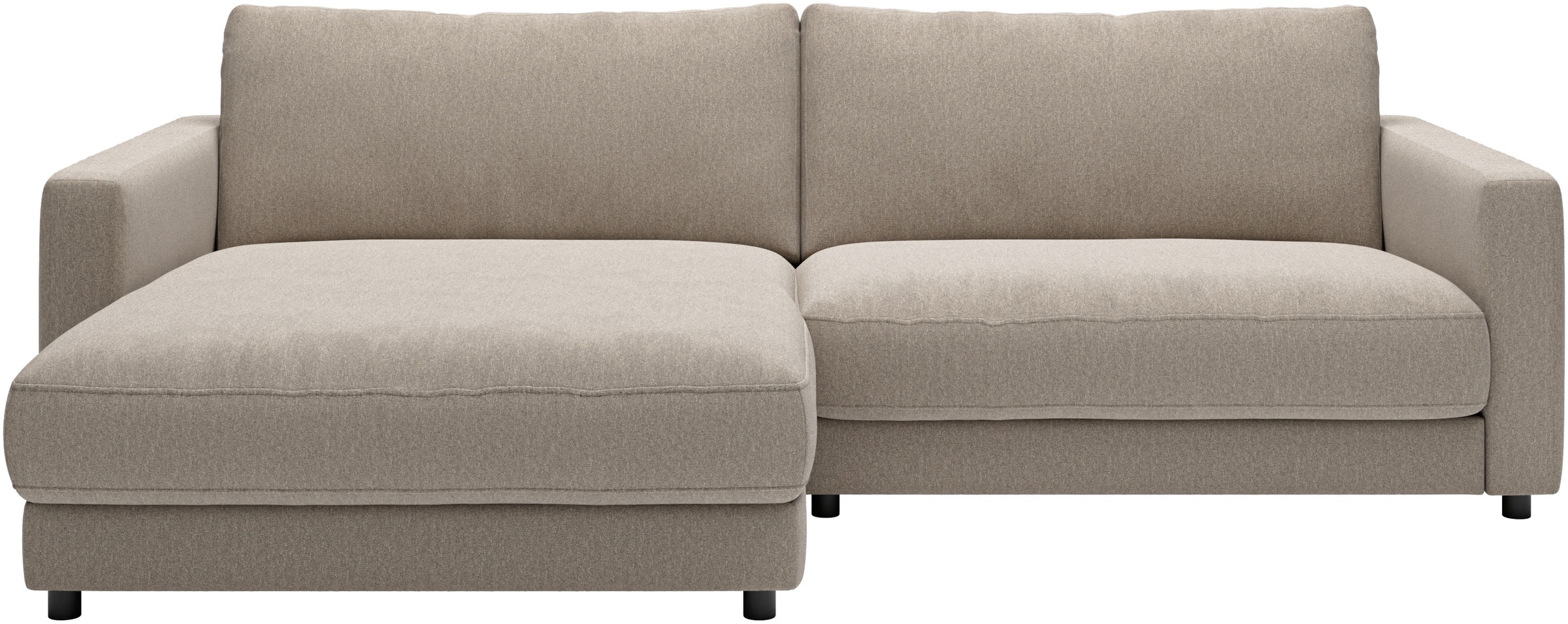 Home affaire Ecksofa »Ecksofa Jiro, L-Form, große Sitztiefe, Breite 265 cm« günstig online kaufen