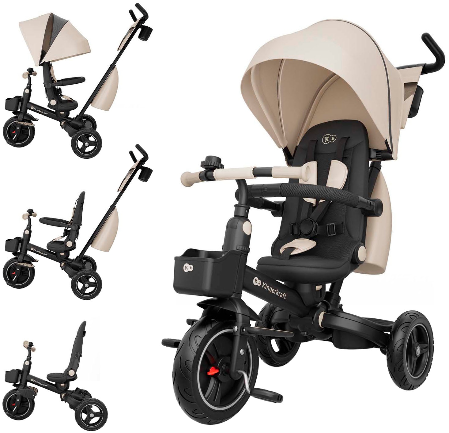 Dreirad »SPINSTEP 2 PLUS« beige Einheitsgröße Dreirad