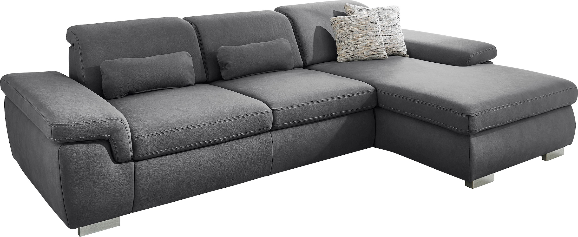 Die PlanBar Ecksofa »MP-IN17041 L-Form«, mit Sitztiefenverstellung, optiona günstig online kaufen