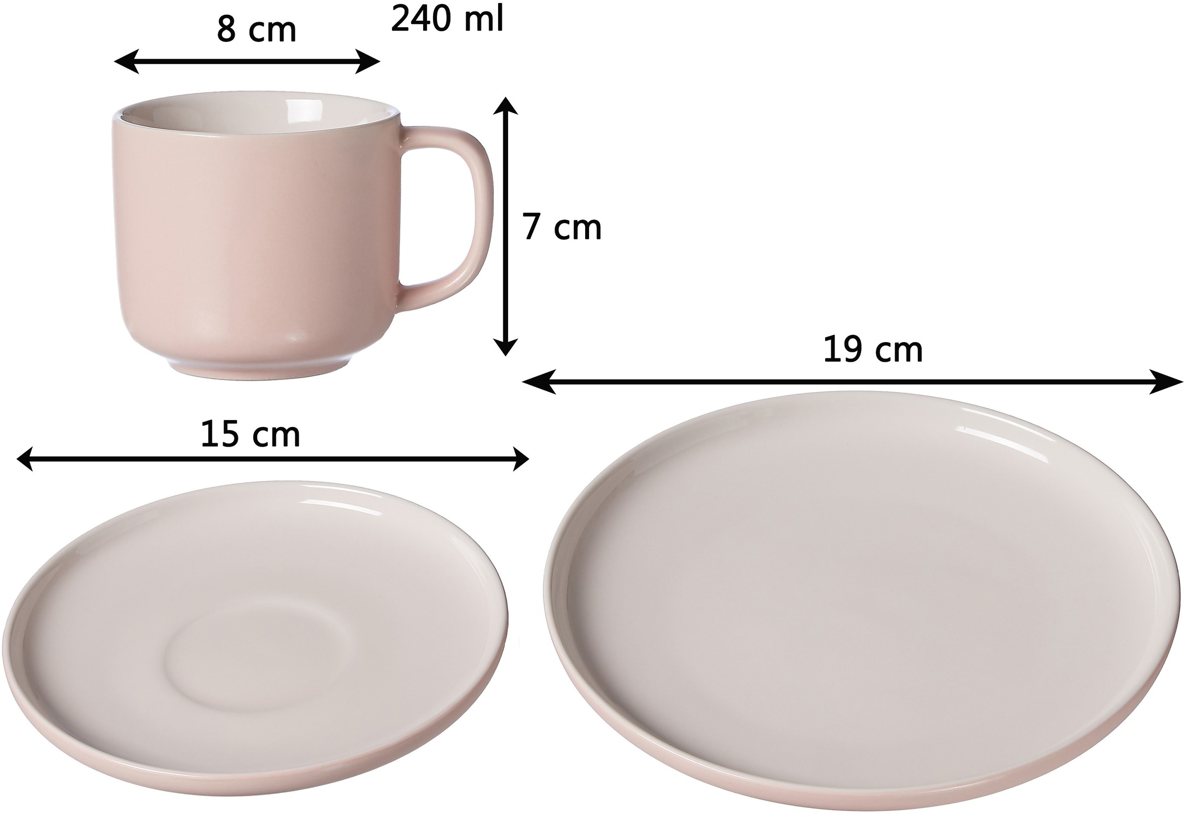 Ritzenhoff & Breker Kaffeeservice »Geschirr-Set, Service Jasper« Scandic St günstig online kaufen