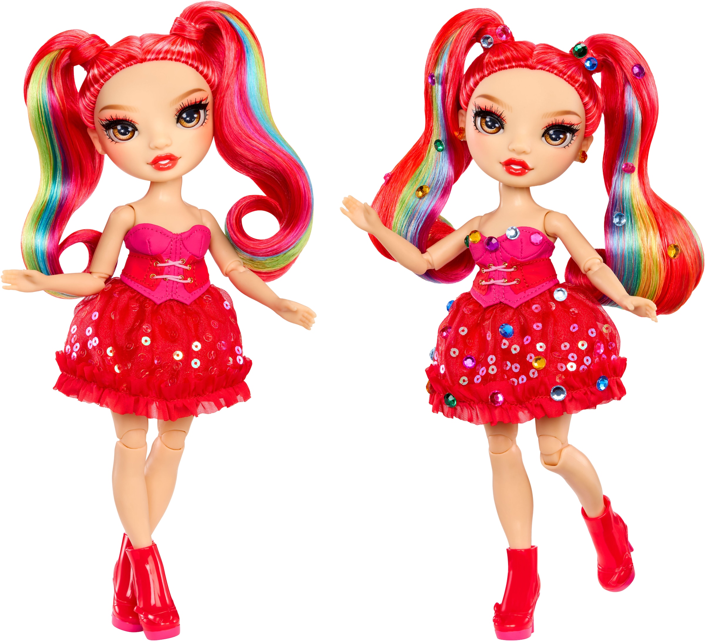 RAINBOW HIGH Anziehpuppe »Rainbow High Be Dazzling Fashion Dolls- Vivienne Rouge«