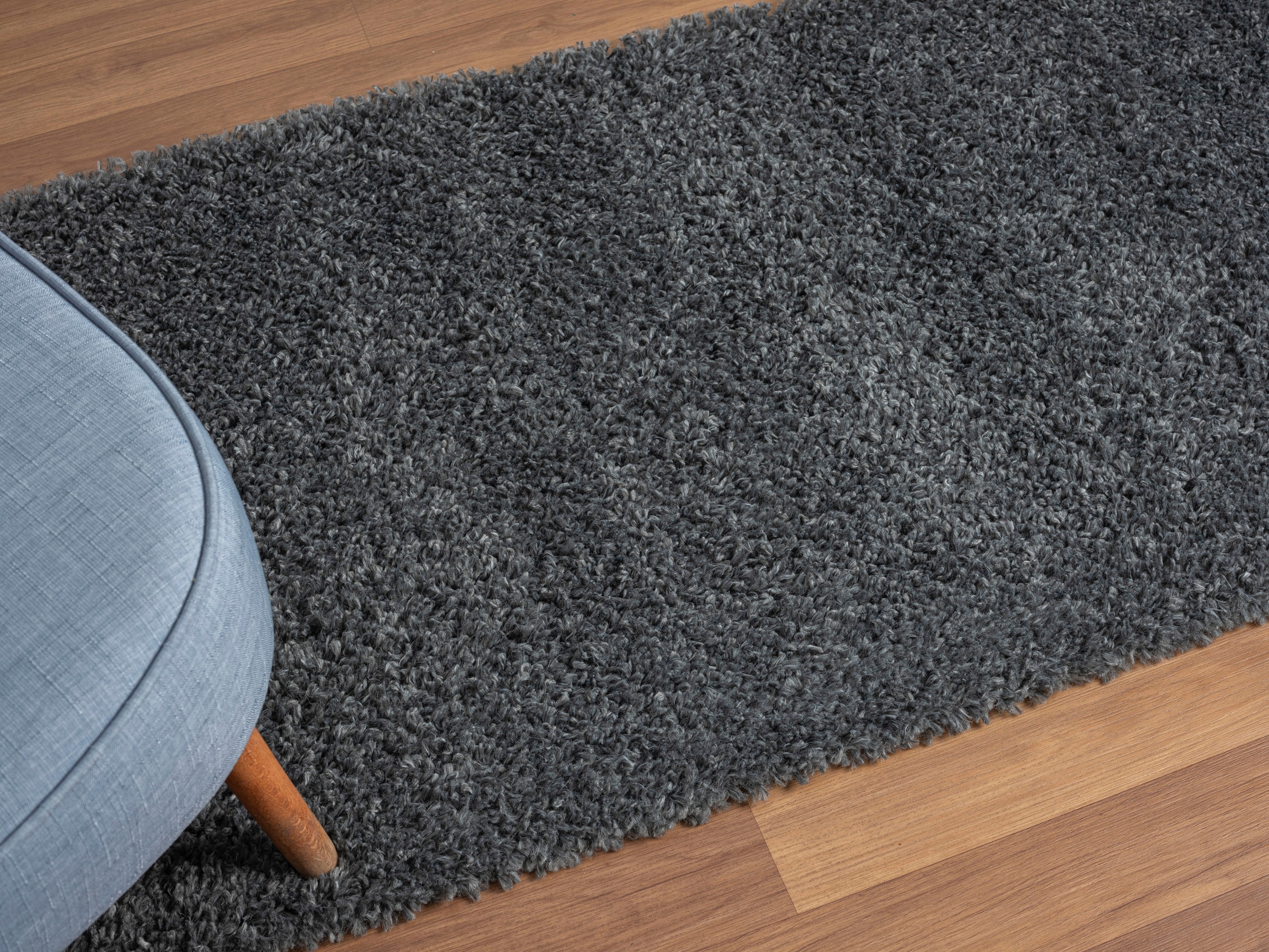 Myflair Möbel & Accessoires Hochflor-Läufer »My Shaggy«, rechteckig, 37 mm Höhe, Shaggy, Uni Farben, leicht glänzend, Microfaser, extra flauschig