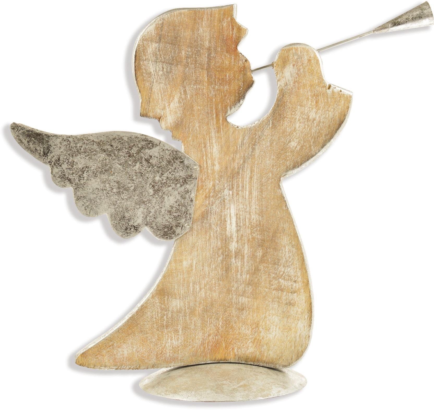 RIFFELMACHER & WEINBERGER Engelfigur »Engel, Weihnachtsdeko«, stehend, mit günstig online kaufen