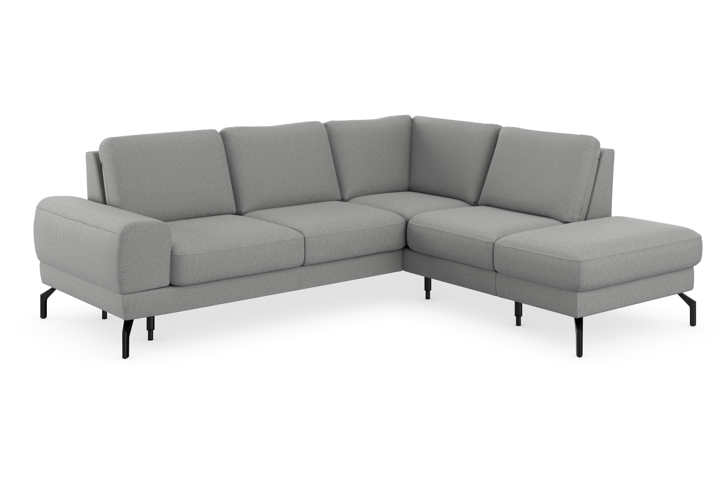 sit&more Ecksofa »Cinturo L-Form«, inklusive Sitztiefenverstellung und Federkern, Sitzhöhe 48 cm