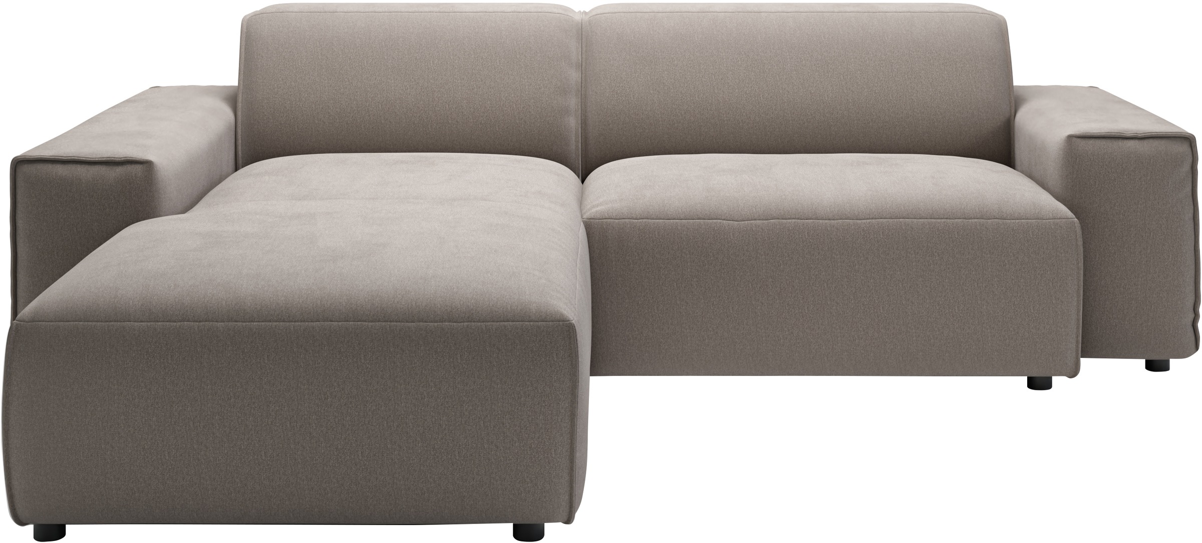 andas Ecksofa »Glimminge L-Form auch in Breitcord, Feincord + Easy care-Bezug,«, Breite 234, Zierkissen