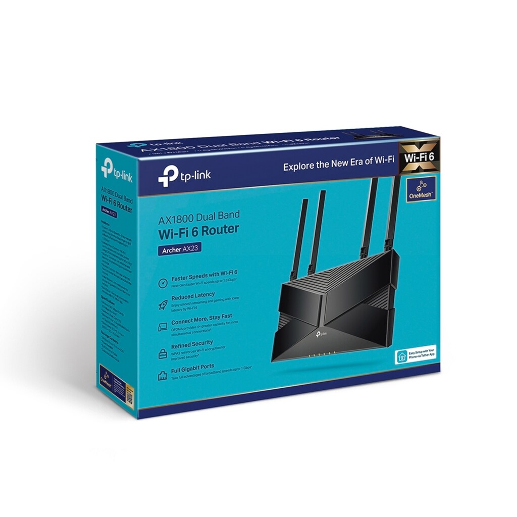 TP-Link WLAN-Router »Archer AX23 AX1800 Dual-Band Wi-Fi 6 Router«