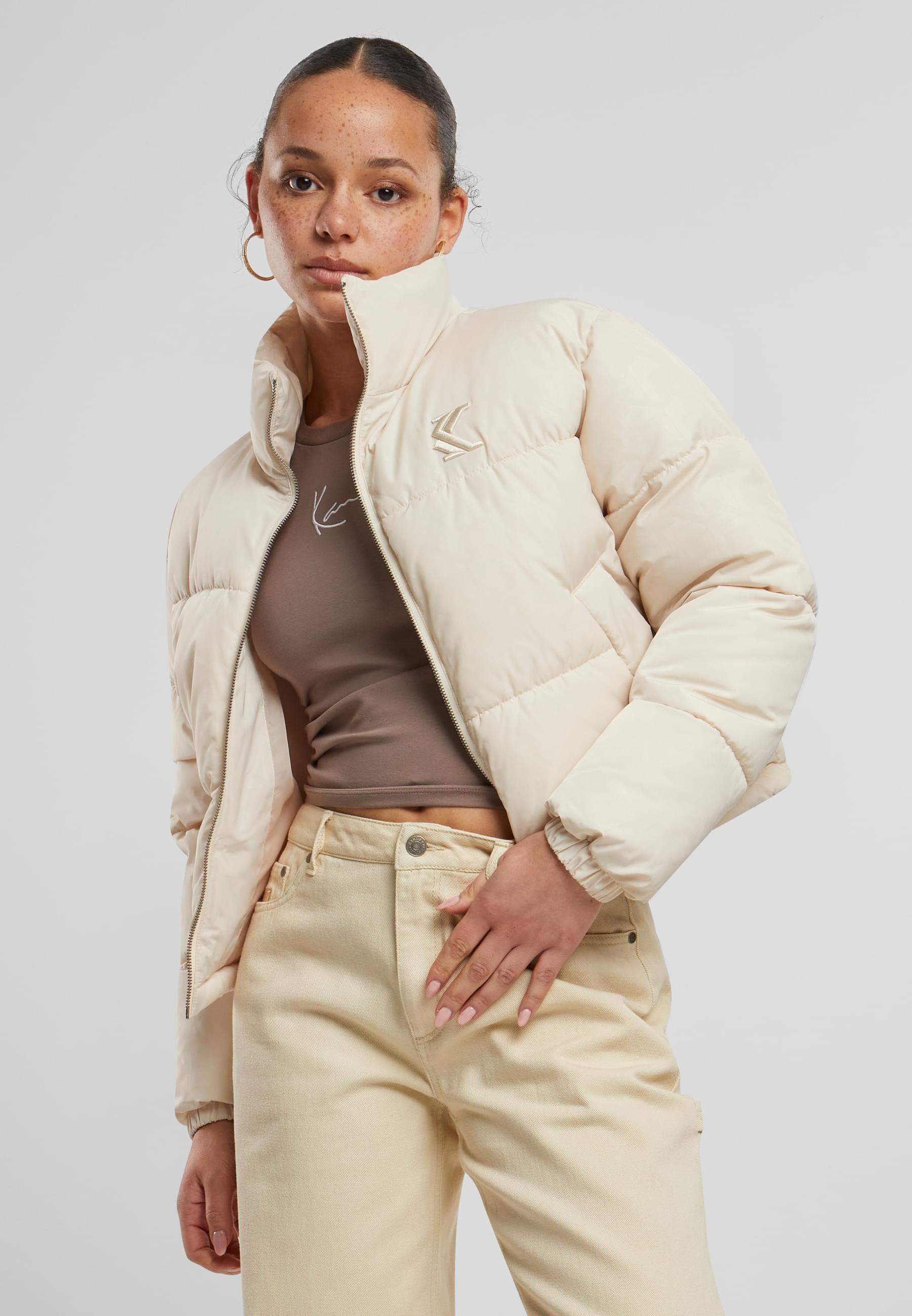 Karl Kani Winterjacke »Karl Kani Karl Kani OG AOP Crop Puffer Jacket« 1 Stk. tlg. ohne Kapuze