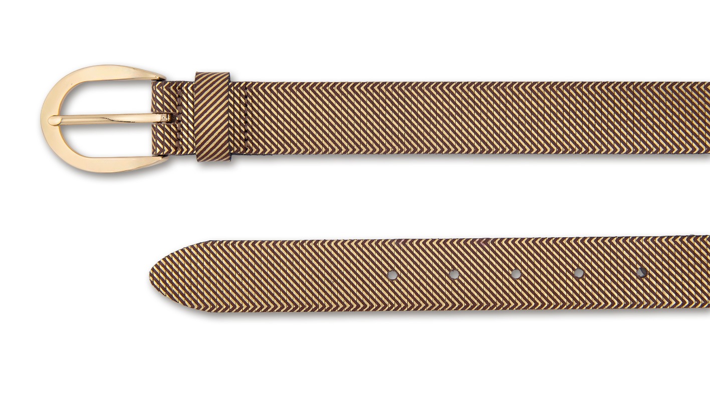 BERND GÖTZ Ledergürtel »Ledergürtel mit edel strukturierter Oberfläche«