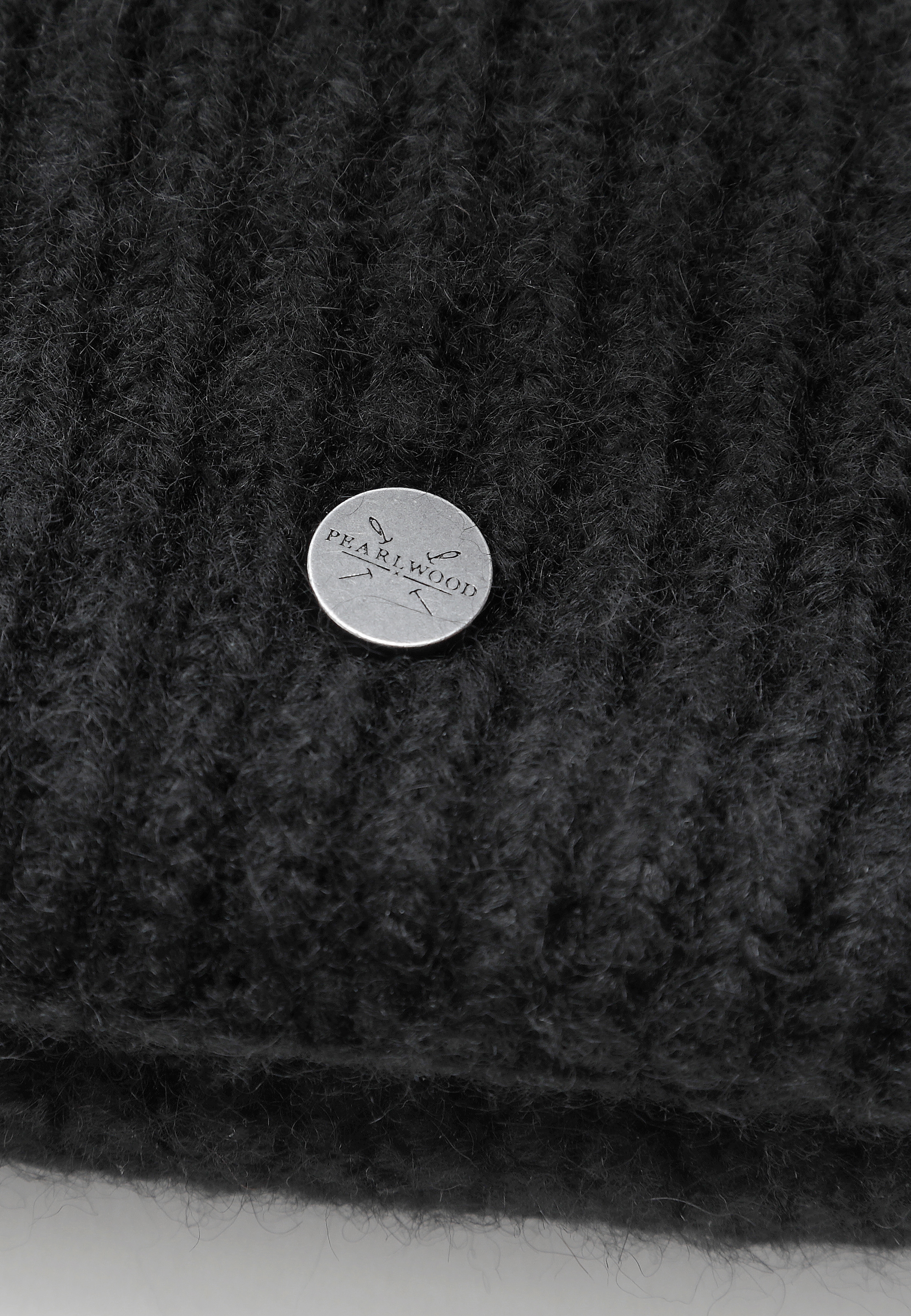 PEARLWOOD Strickmütze »ZOE«, Feinripp, wärmend, breiter Umschlag
