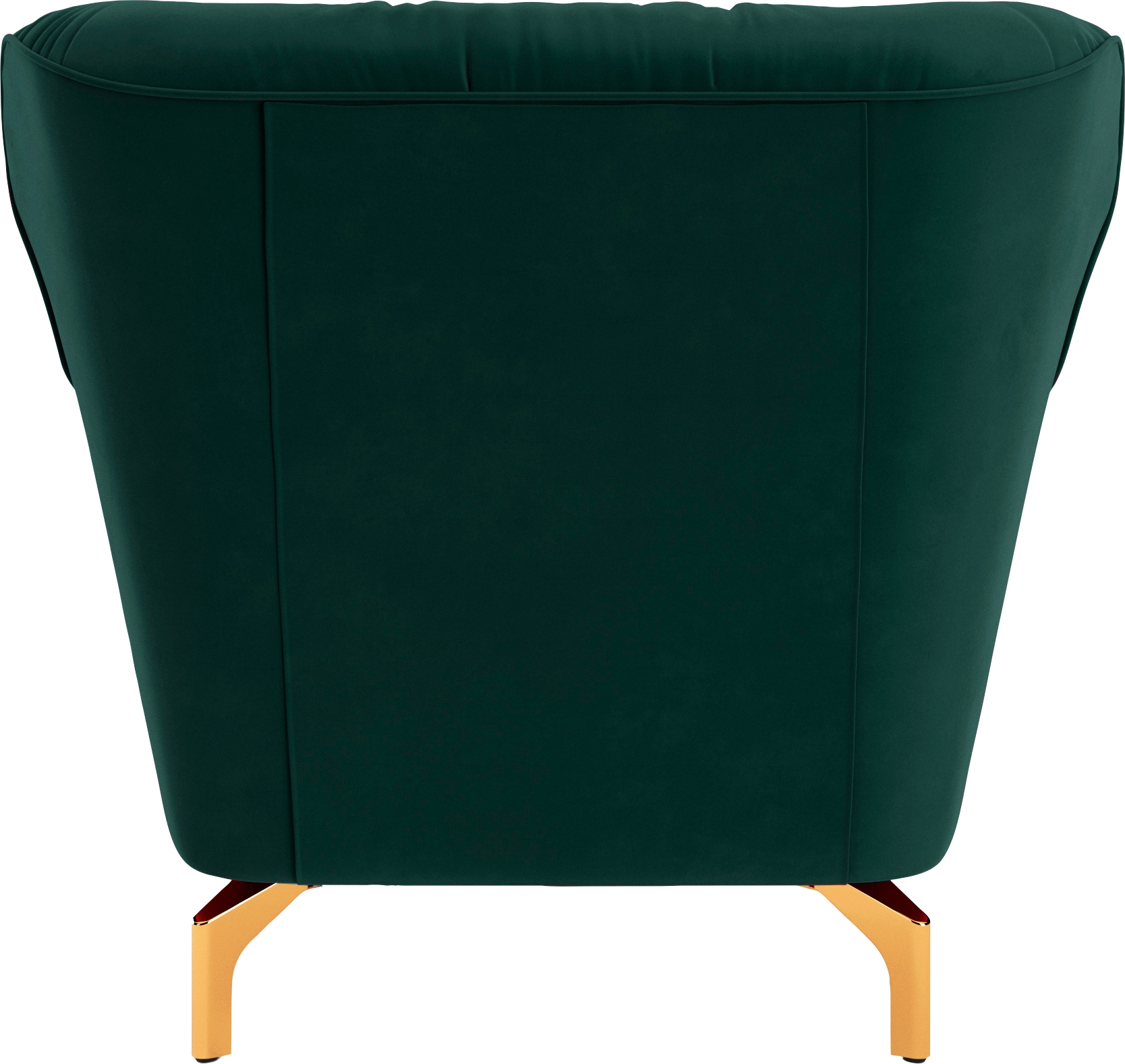 sit&more Sessel »Orient 3«, inkl. 1 Zierkissen mit Strass-Stein, goldfarbene Metallfüße