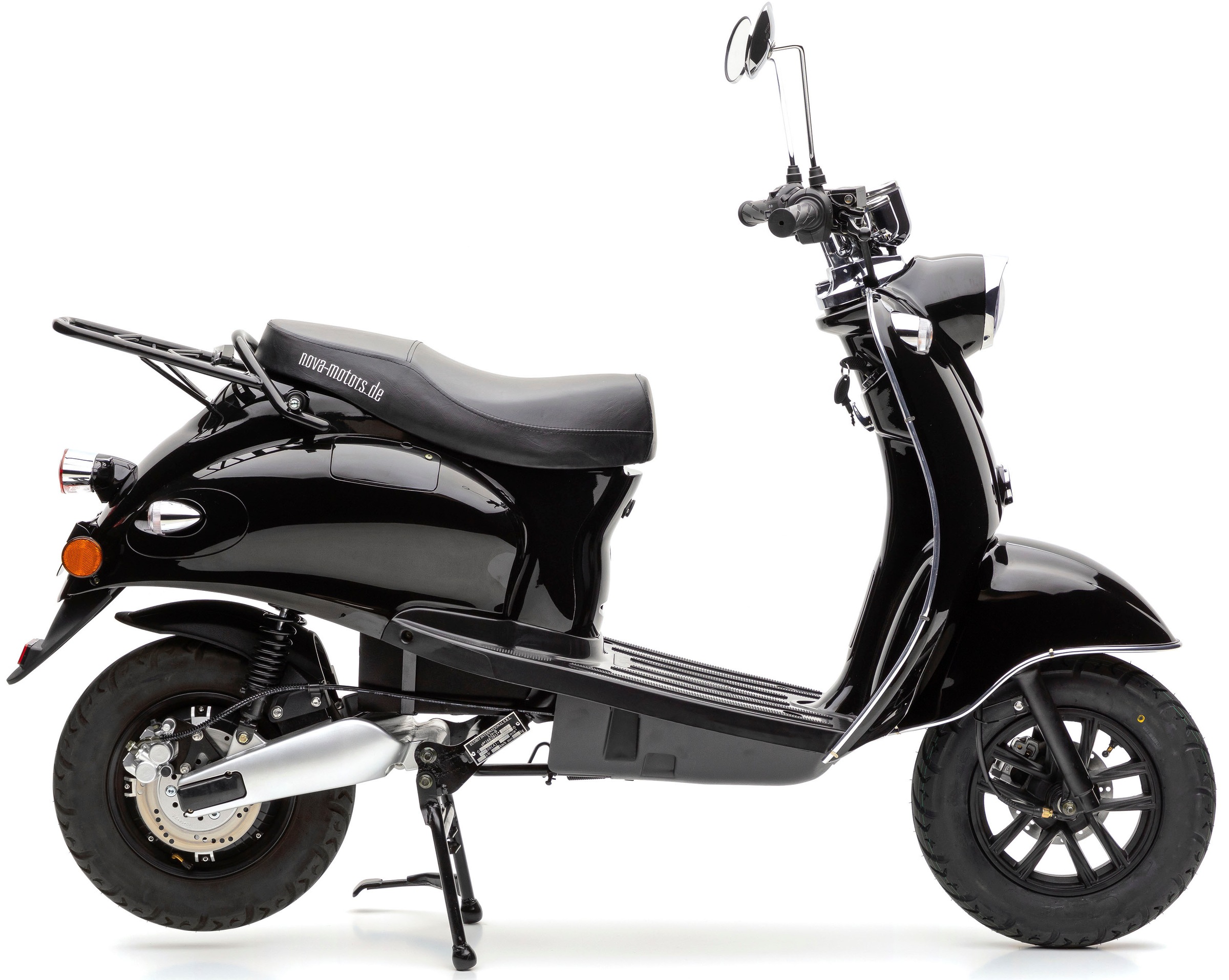 Nova Motors E-Motorroller »eRetro Star Li«, bis zu 40 km Reichweite, härteverstellbare Dual-Stoßdämpfer hinten