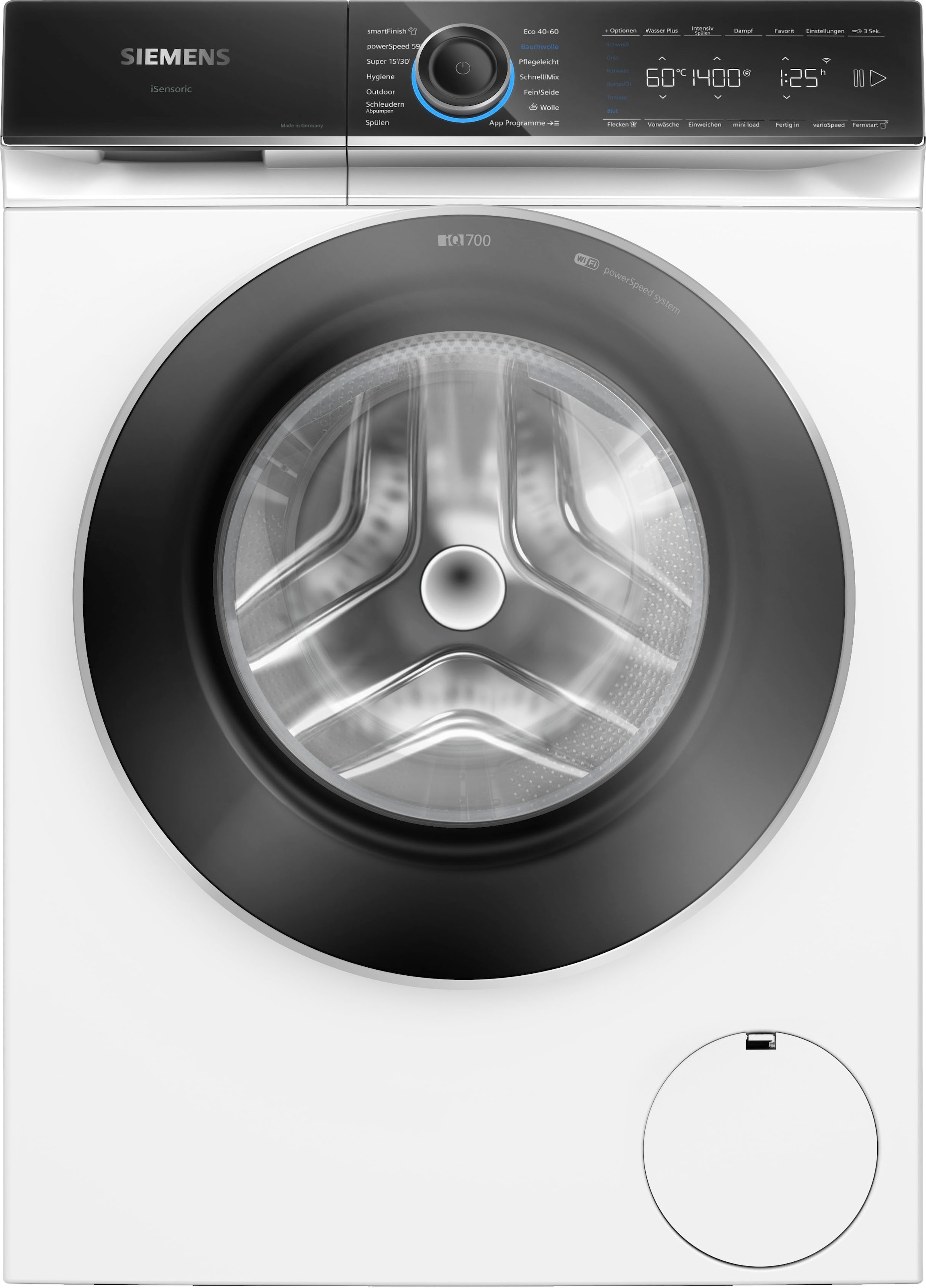 SIEMENS Waschmaschine »WG44B2040«, WG44B2040, Knitterfalten – sämtliche kg, dank 1400 glättet smartFinish 9 online U/min, Dampf kaufen