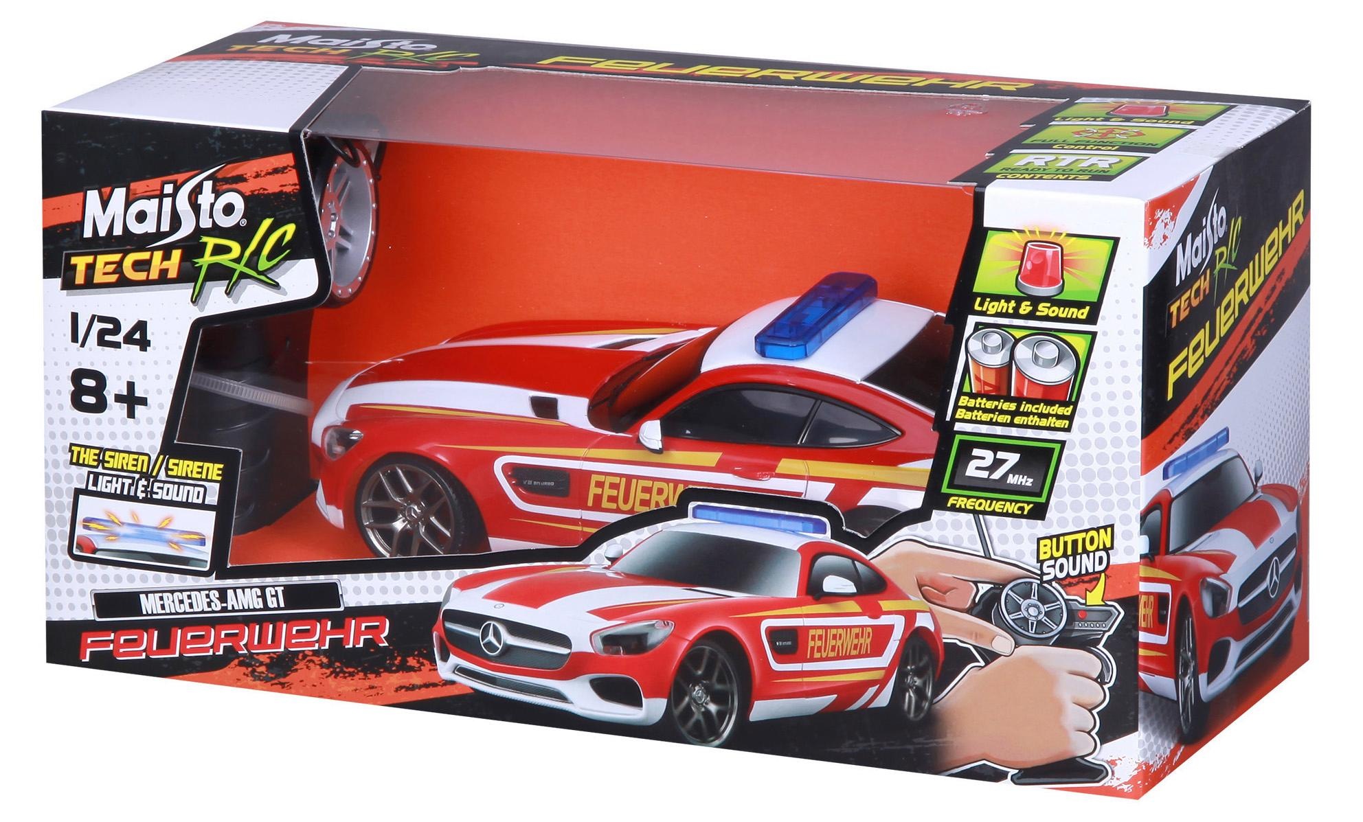 Maisto Tech Rc Auto Mercedes Amg Gt Feuerwehr Mit Licht Und Sound Jetzt Bestellen Quelle De