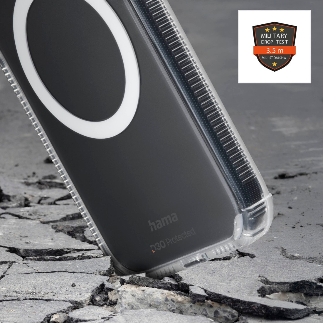Hama Smartphone-Hülle »Handyhülle für Galaxy S26+, magnetisch, durchsichtig« Smartphones Anti-Gelbstich, kratzfest, Kameraschutz, erhöhte Kanten, passgenau