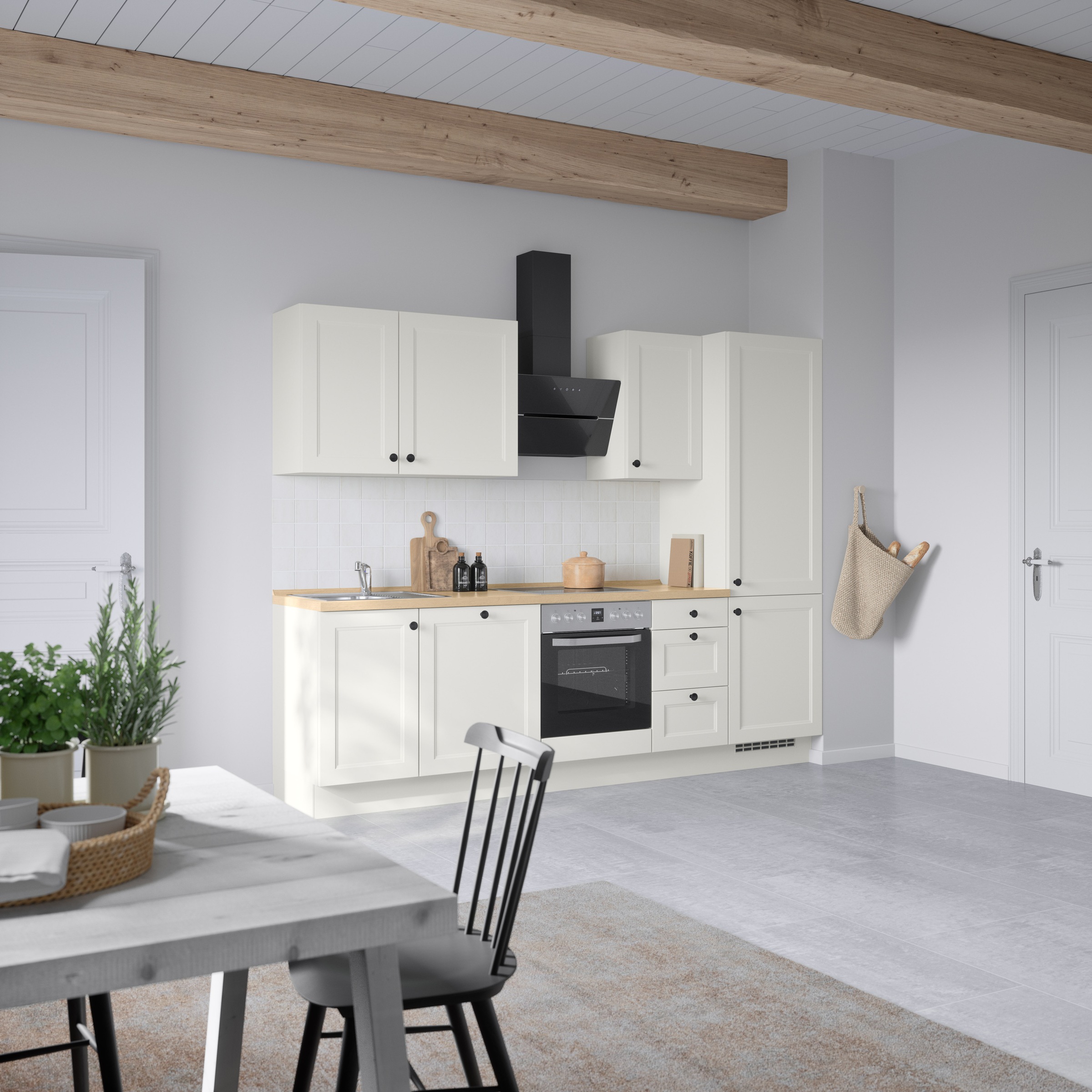 nobilia® Küchenzeile »"Cascada II"«, vormontiert, Breite 270 cm, Ausrichtung wählbar, wahlw. mit E-Geräten