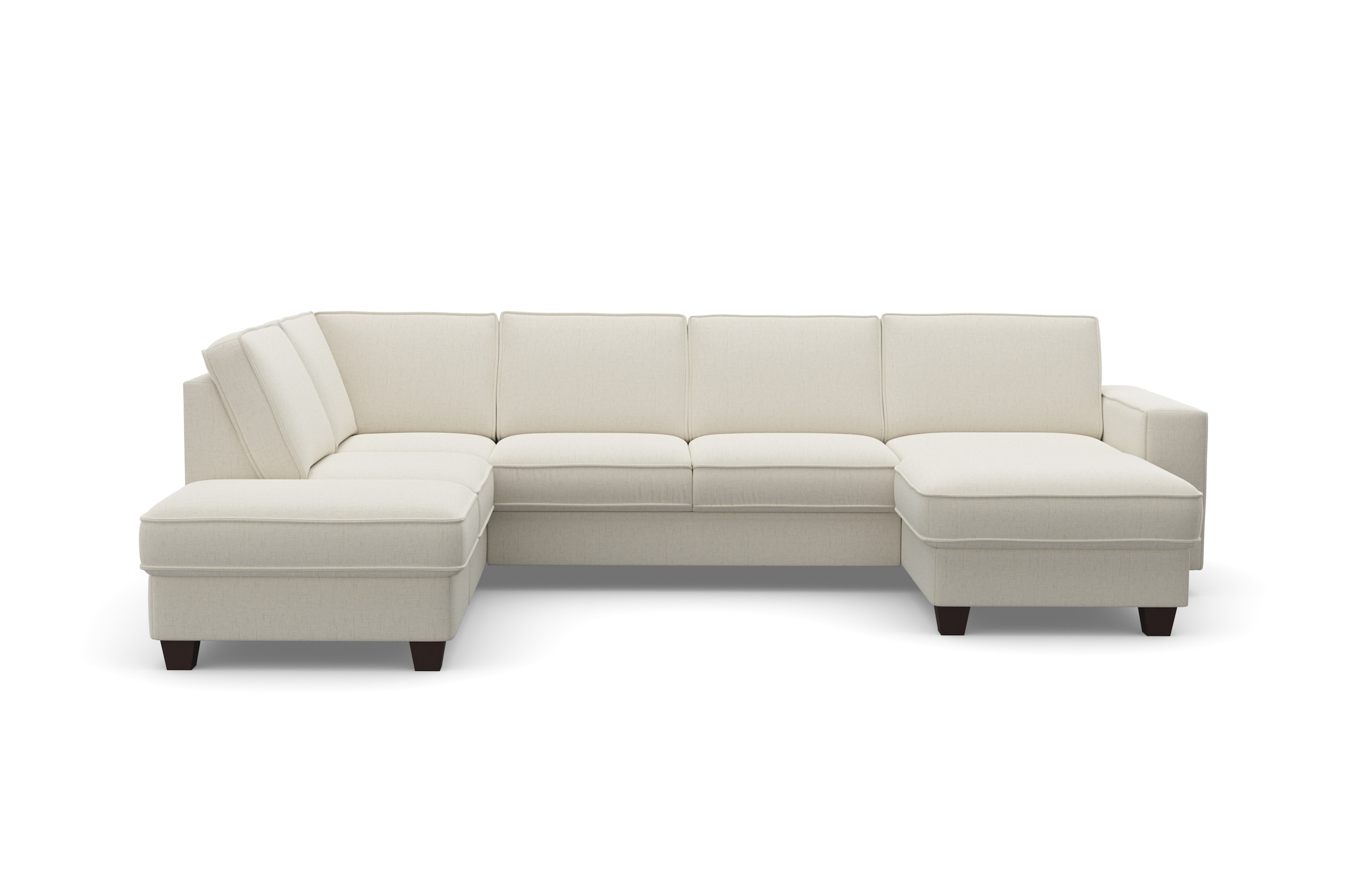 Home affaire Wohnlandschaft »County U-Form« wahlweise Ottomane links oder r günstig online kaufen