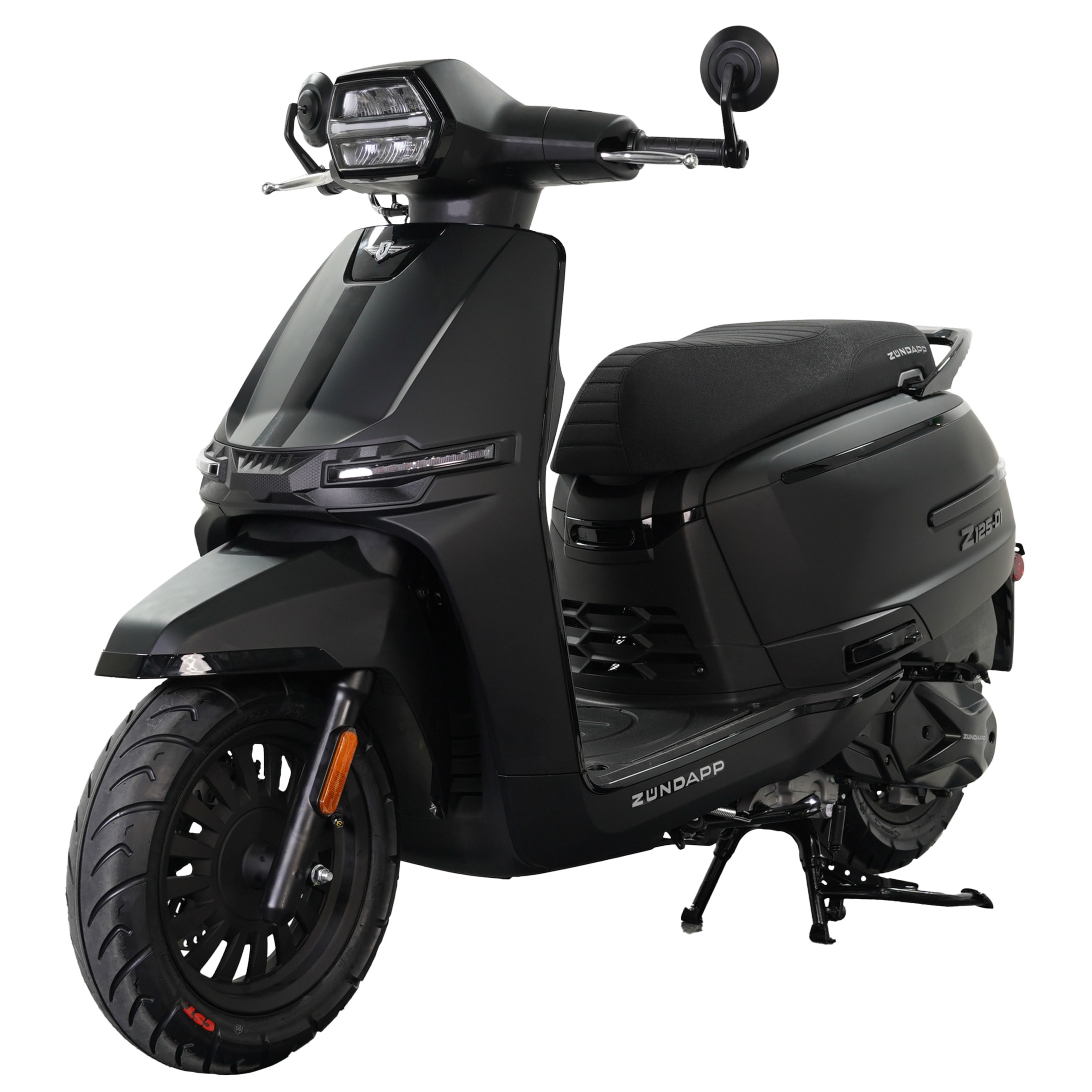 Zündapp Motorroller »Z125-01 125 ccm schwarz« 125 cm³ 95 km/h Euro 5+ 9,4