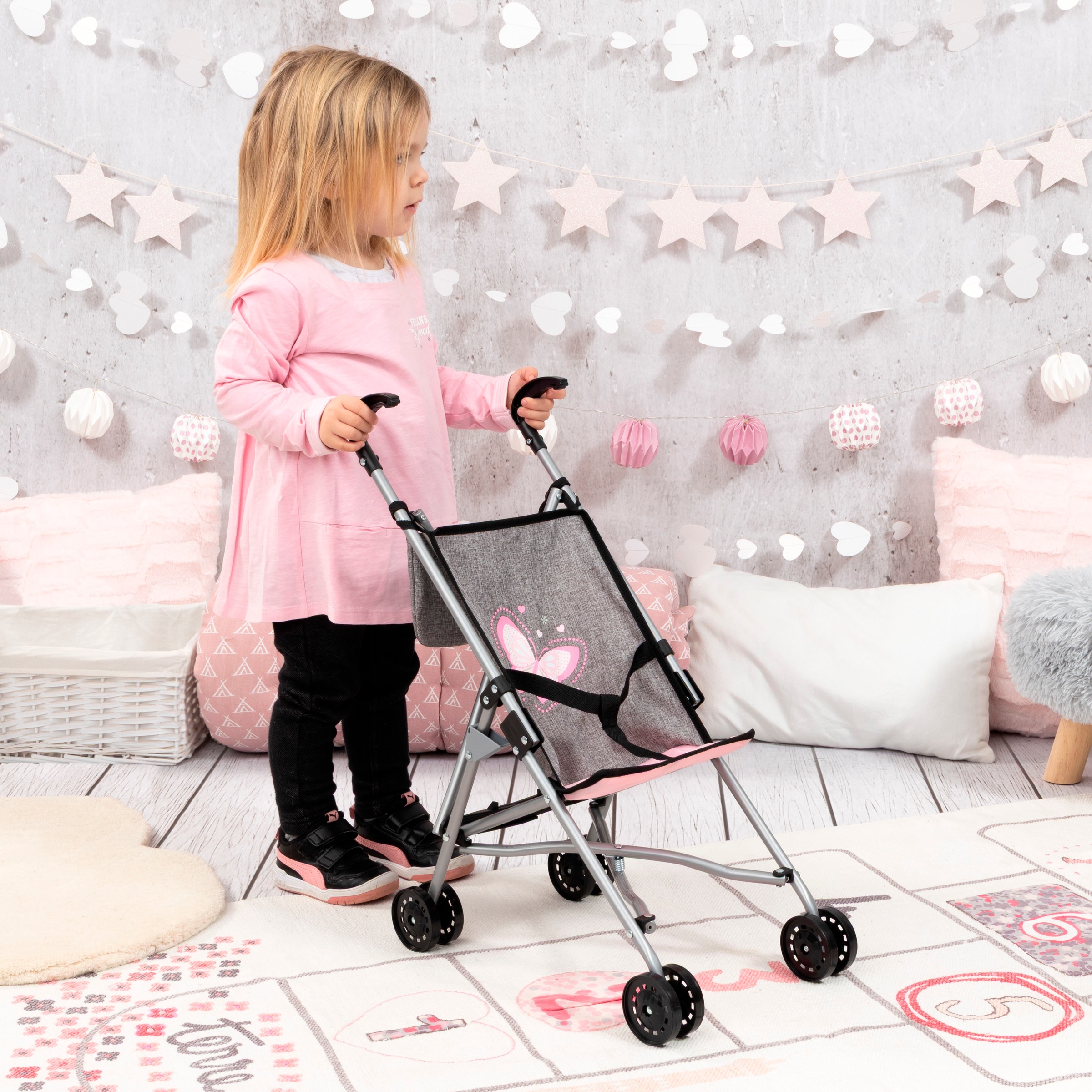 Bayer Puppenbuggy mit Tasche