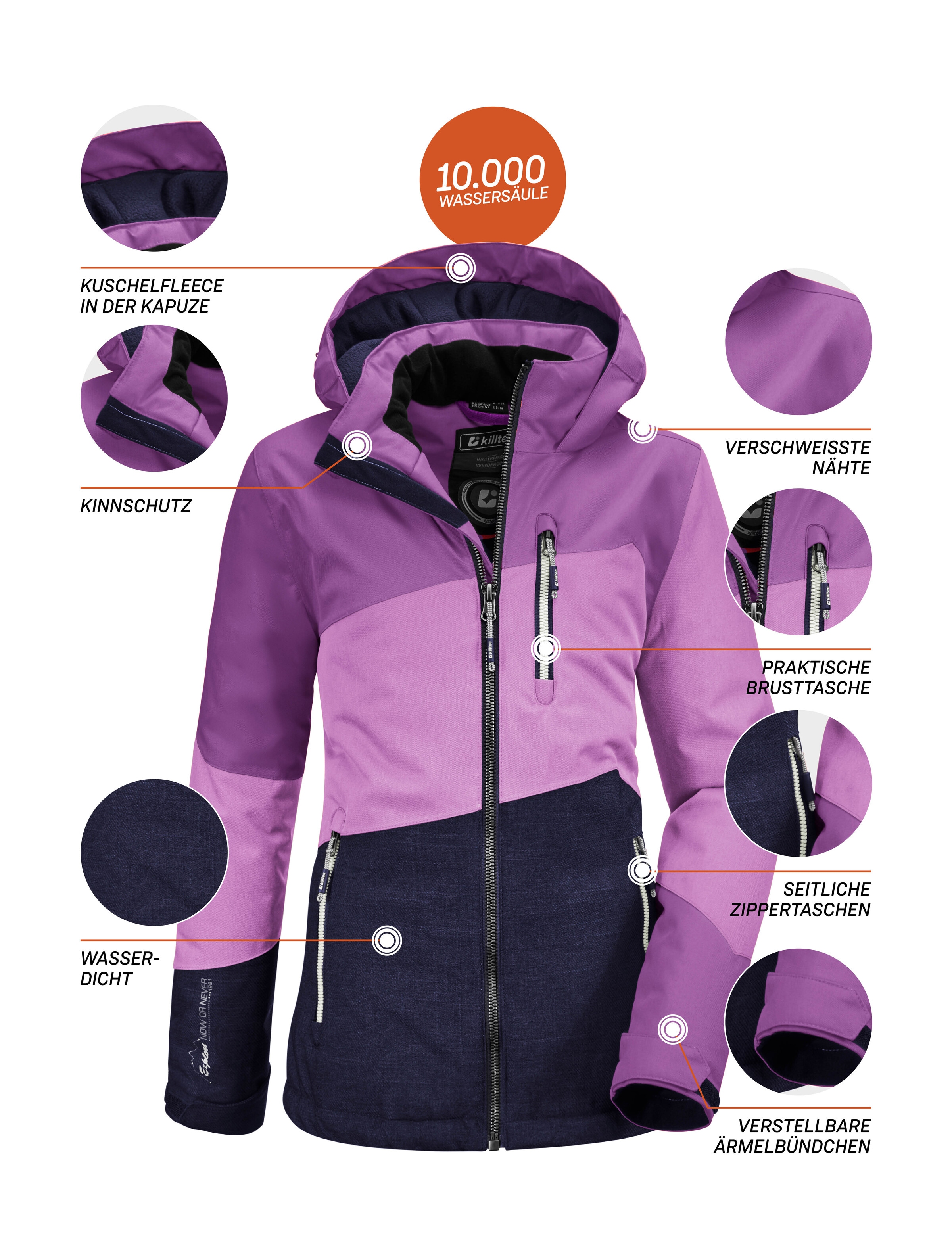 Killtec Outdoorjacke »Lynge GRLS JCKT B«