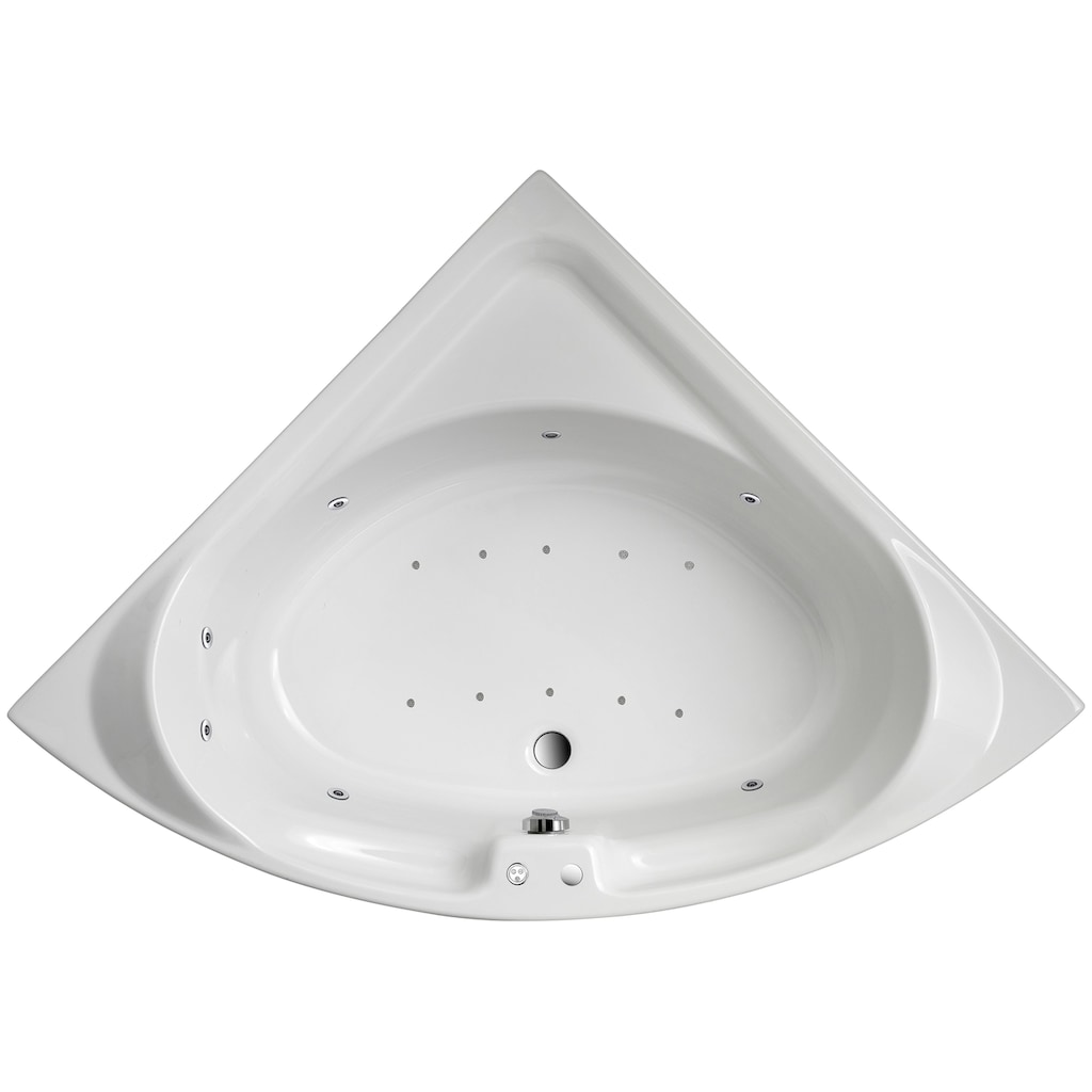 OTTOFOND Whirlpool-Badewanne »Laguna«, (Komplett-Set, 1 tlg.)