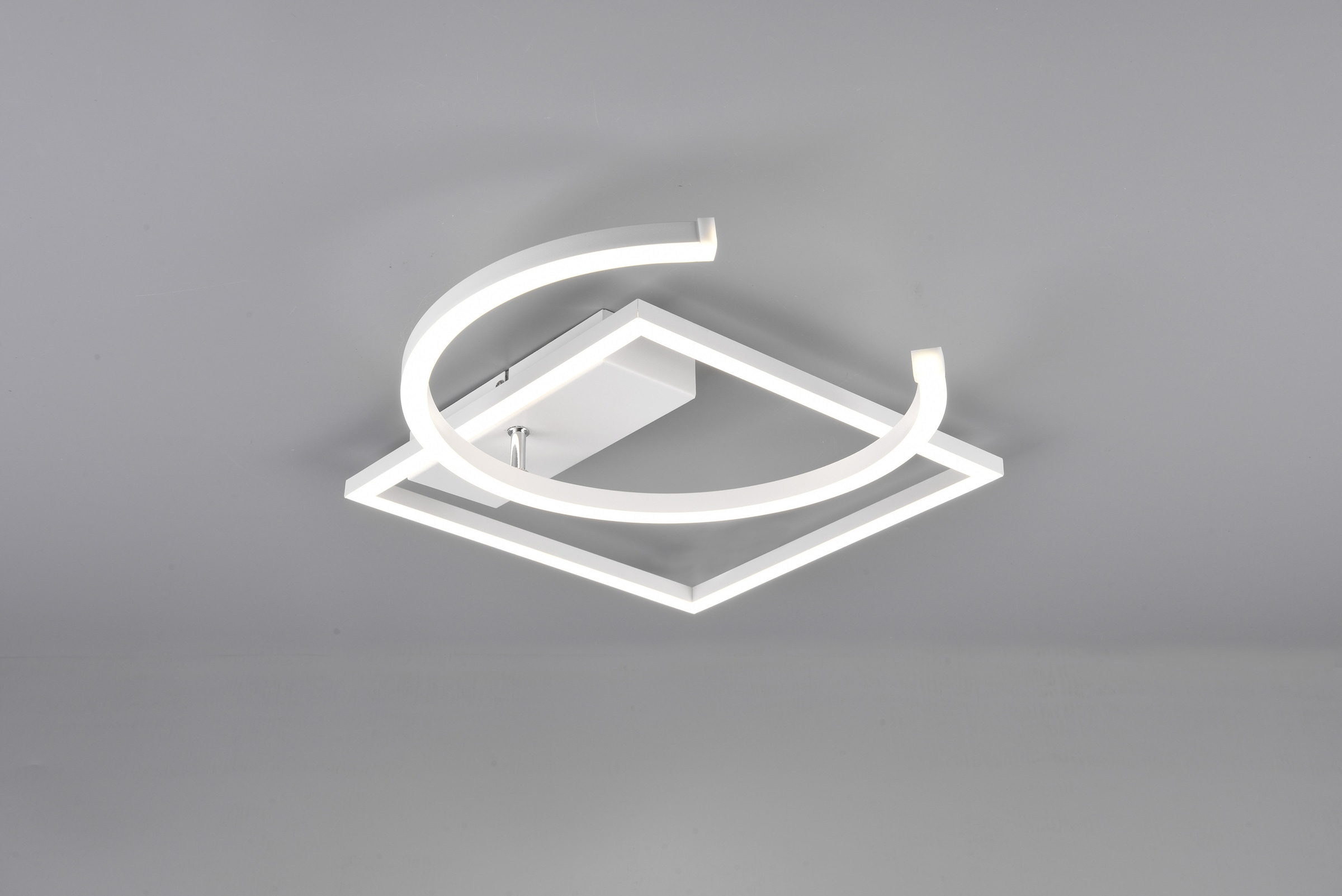 REALITY Leuchten LED Deckenleuchte »PIVOT«, 1 flammig, Leuchtmittel LED-Modul | LED fest integriert, über Wandschalter dimmbar, zur Wand-und Deckenmontage geeignet