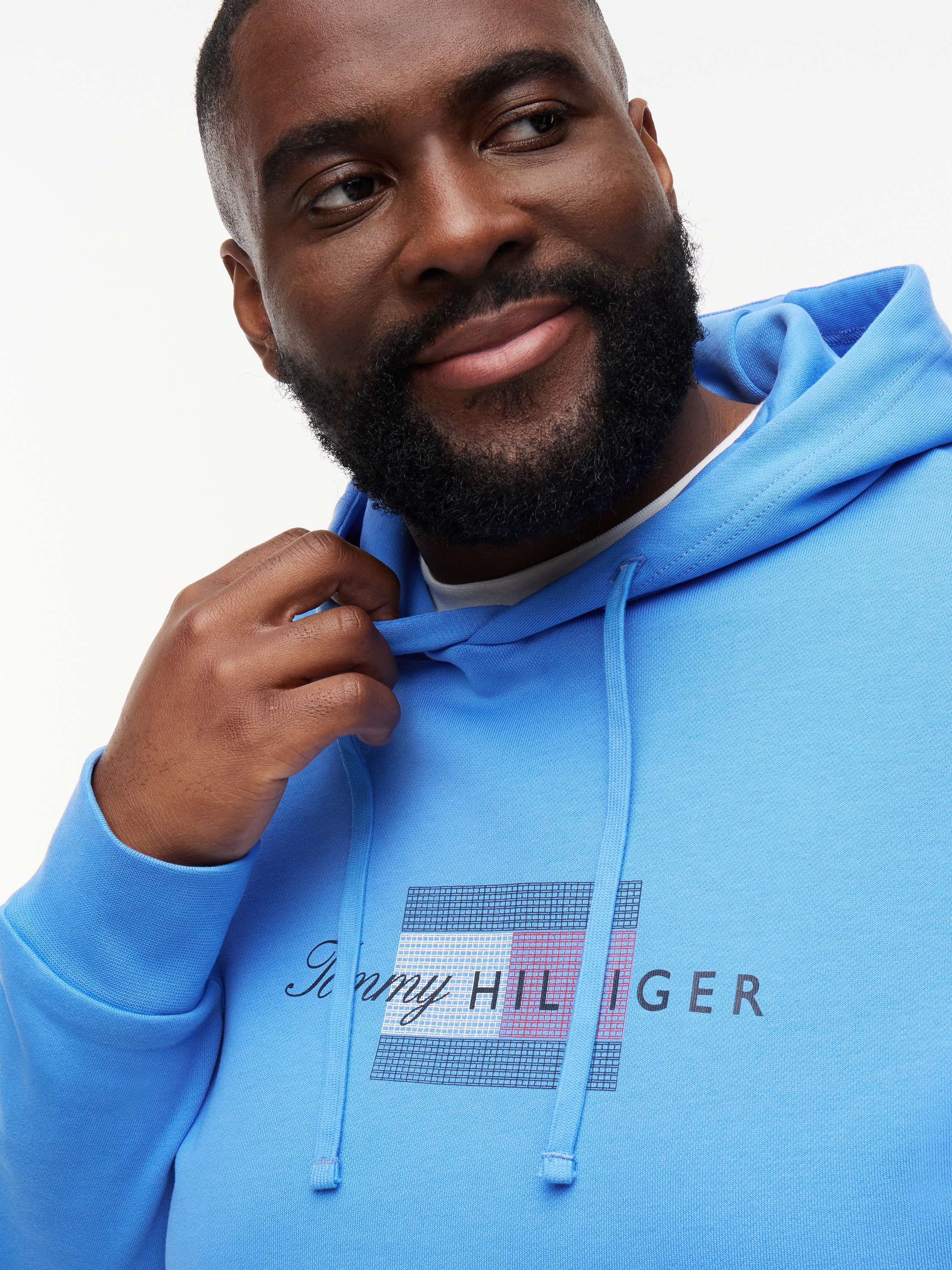 Tommy Hilfiger Big & Tall Hoodie »BT-SCRIPT FLAG«, Große Größen
