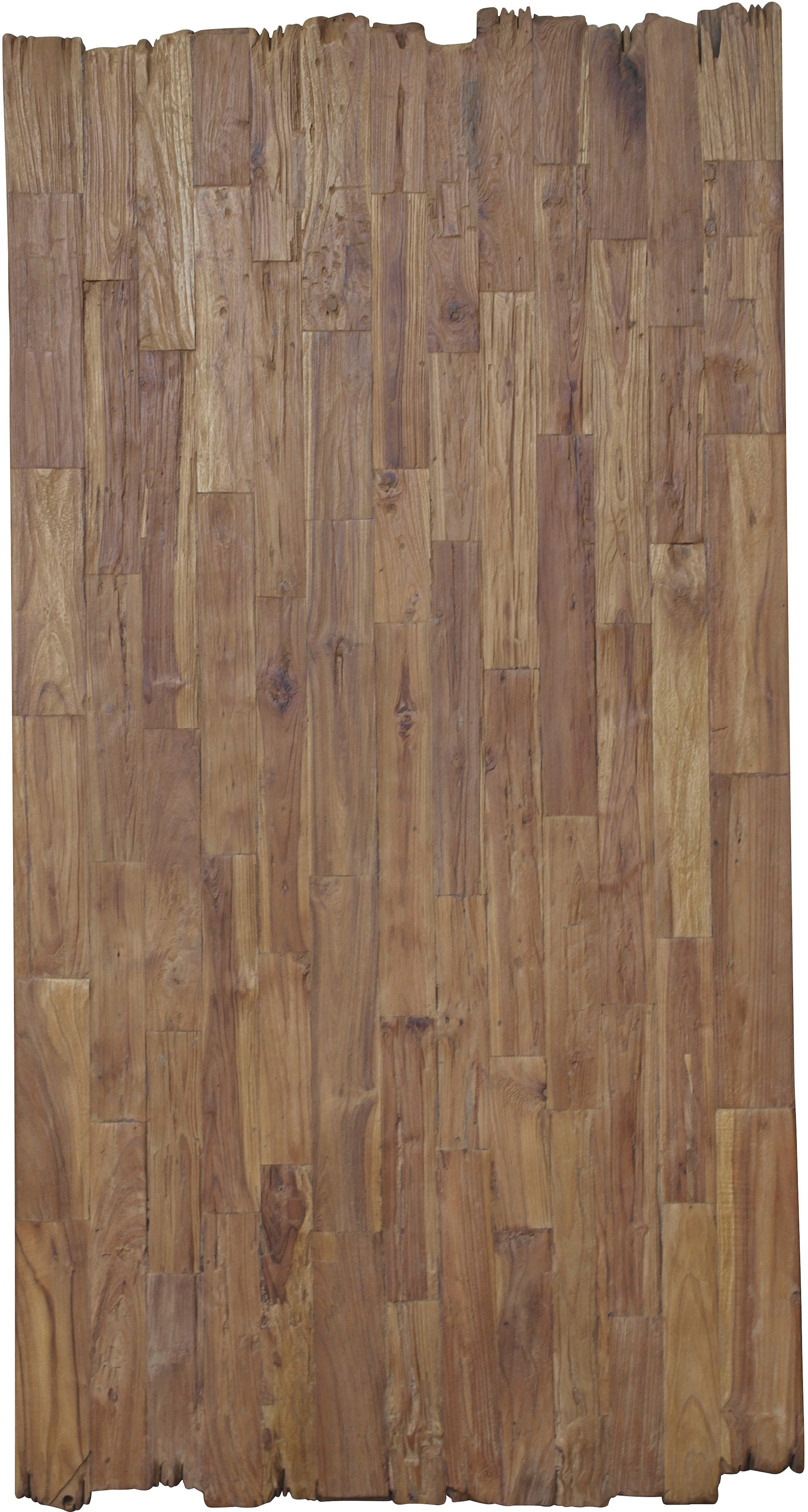 SIT Esstisch Platte mit Bruchkante aus recyceltem Holz