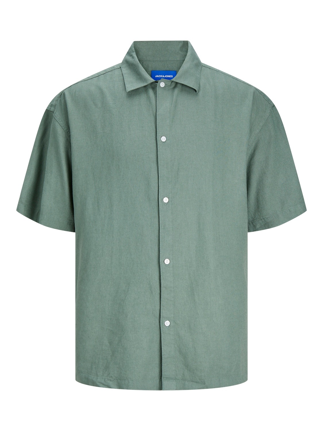 Jack & Jones Kurzarmhemd »JORFARO LINEN OVERSIZED SHIRT SS SN«